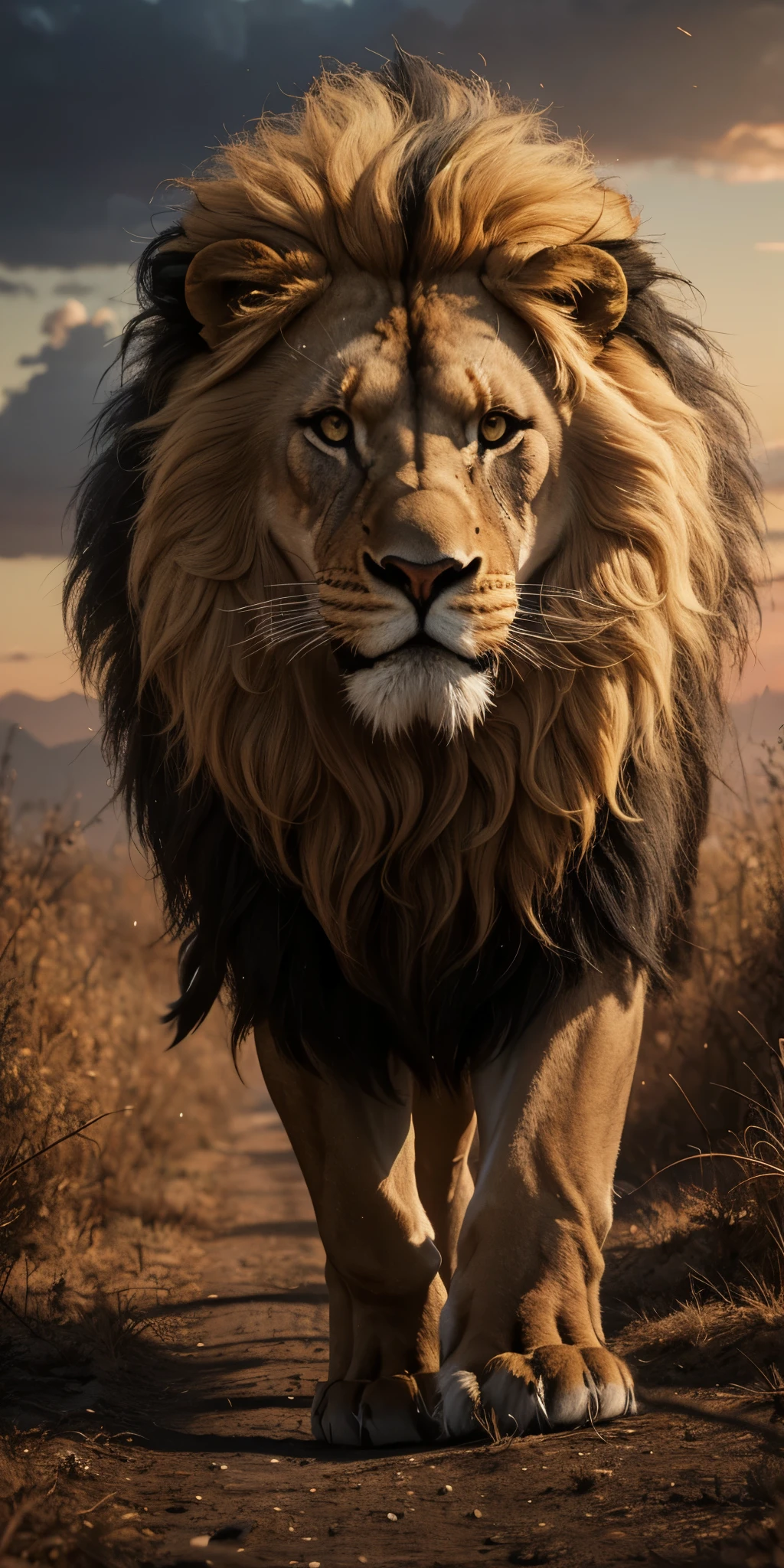 Lion, Divine Lion, naturais, Natureza, Natureza, Linda, renderizado, fotorrealista, UltraHD, 4k, texturasdetalhadas, thunders, sombras detalhadas, cores detalhadas, por do sol, sol se pondo, Sunset, Natureza Linda, Great Divine, por do sol, contraste detalhado, contraste realista, high resolution, cores detalhadas, fogo, eletricidade, divina criatura, 8k, Detailed Realistic, 16K, 8K, HD, contraste detalhado, contraste realista, high resolution, cores detalhadas, fogo, eletricidade, divina criatura, 8k, Detailed Realistic, Elegante, 