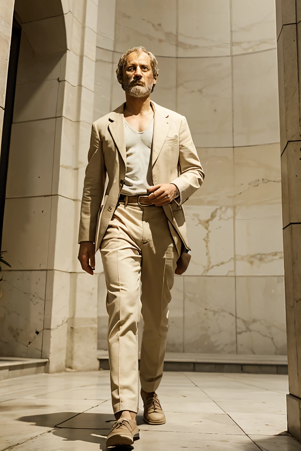 Aristotle walking