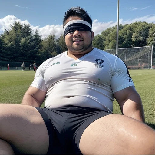 Completely naked, NSFW, (((single))),See-through shirt,Blindfold,Stripped and ejaculated in front of many members,Semen 2.0,(((Beardless))),Do abs,サポーターpants,Pee,Sit on the ground,Tenri University Rugby Shirt,I can see the rugby goal,sleep on the grass with both eyes completely closed,Rugby field,Rugby ball, (((Masculine eyes))), (((Japanese))),cry,sad,pants,reality,khd, Super huge,Half Man, Half Asiatic Black Bear, (((Naked Young Man))), (((reality的な 身体))) ,pants, Short dark exposure,A slightly chubby young man from East Asia,A slightly chubby age boy, Gay
