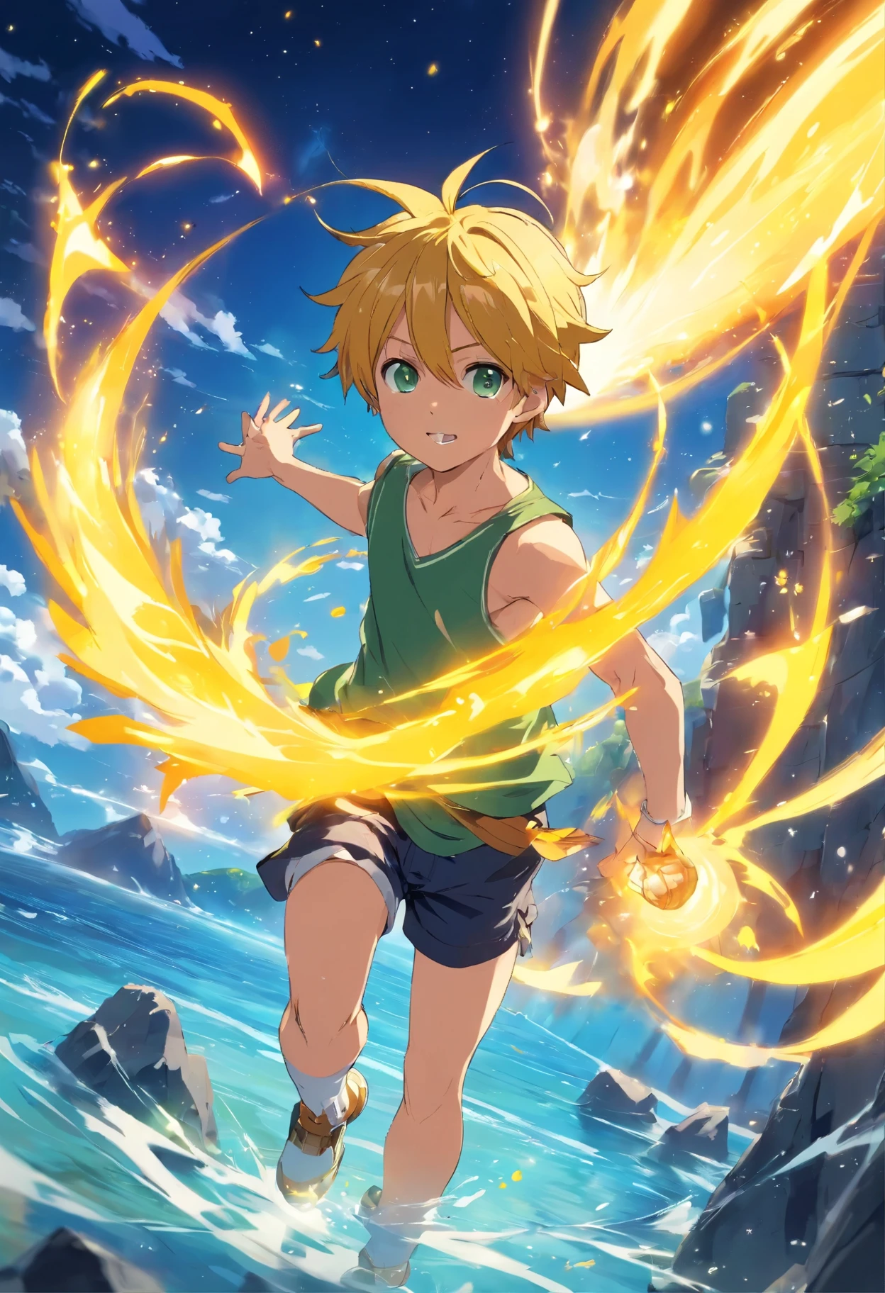 Meliodas Nanatsu no Tazai, ,Champ ouvert sur tout le corps