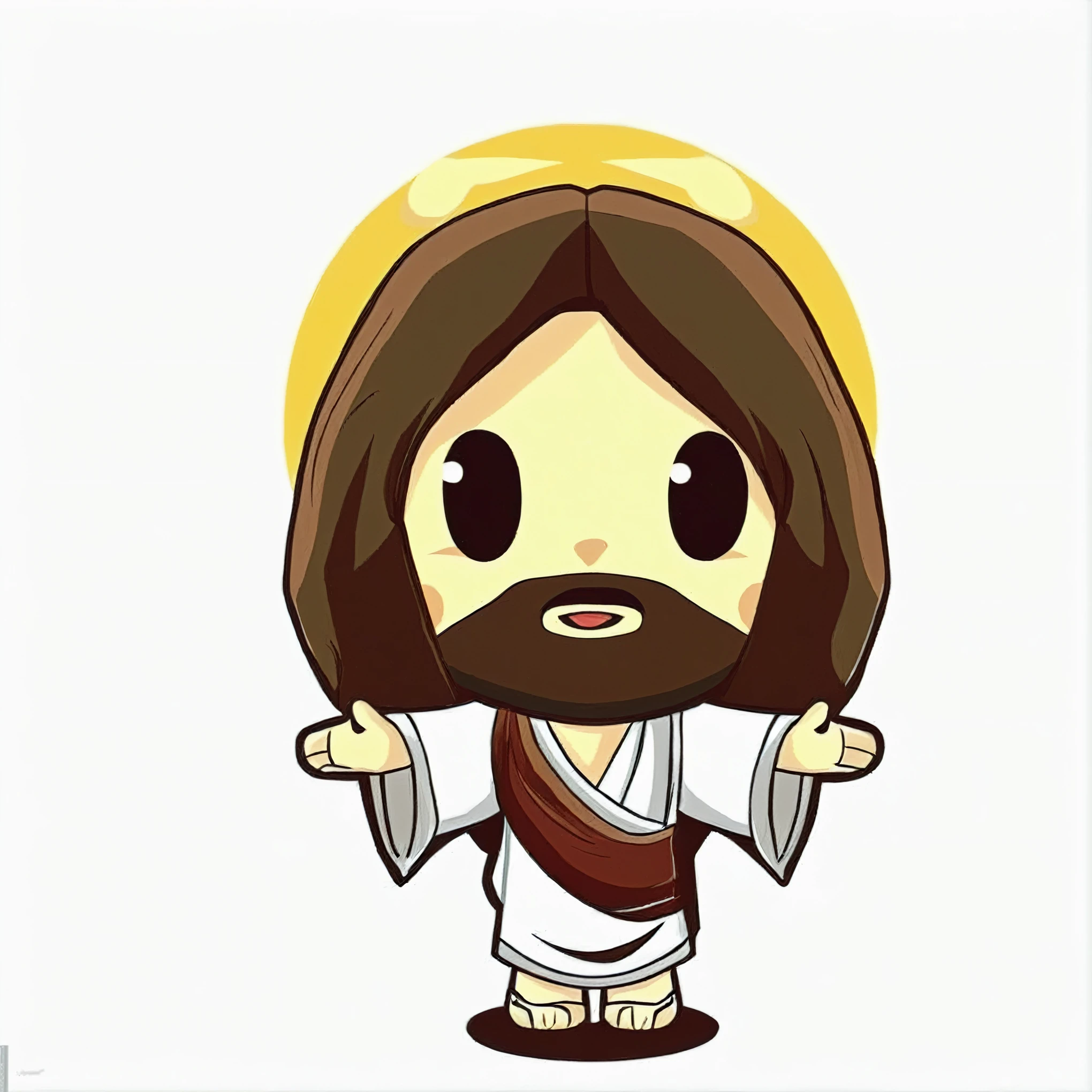 A cartoon Jesus with a beard and beard on his head, Vestido como Jesus Cristo, Jesus Cristo, Jesus Cristo Indo Super Saiyajin, Jesus of Nazareth, Pikachu como Jesus, Jesus Gigachad, Jesus Ninja, he is greeting you warmly, Jesus, rosto de Jesus, Nicodemos, Jesus wasted on a , Jesus Raptor, Jesus segurando um gato bonito