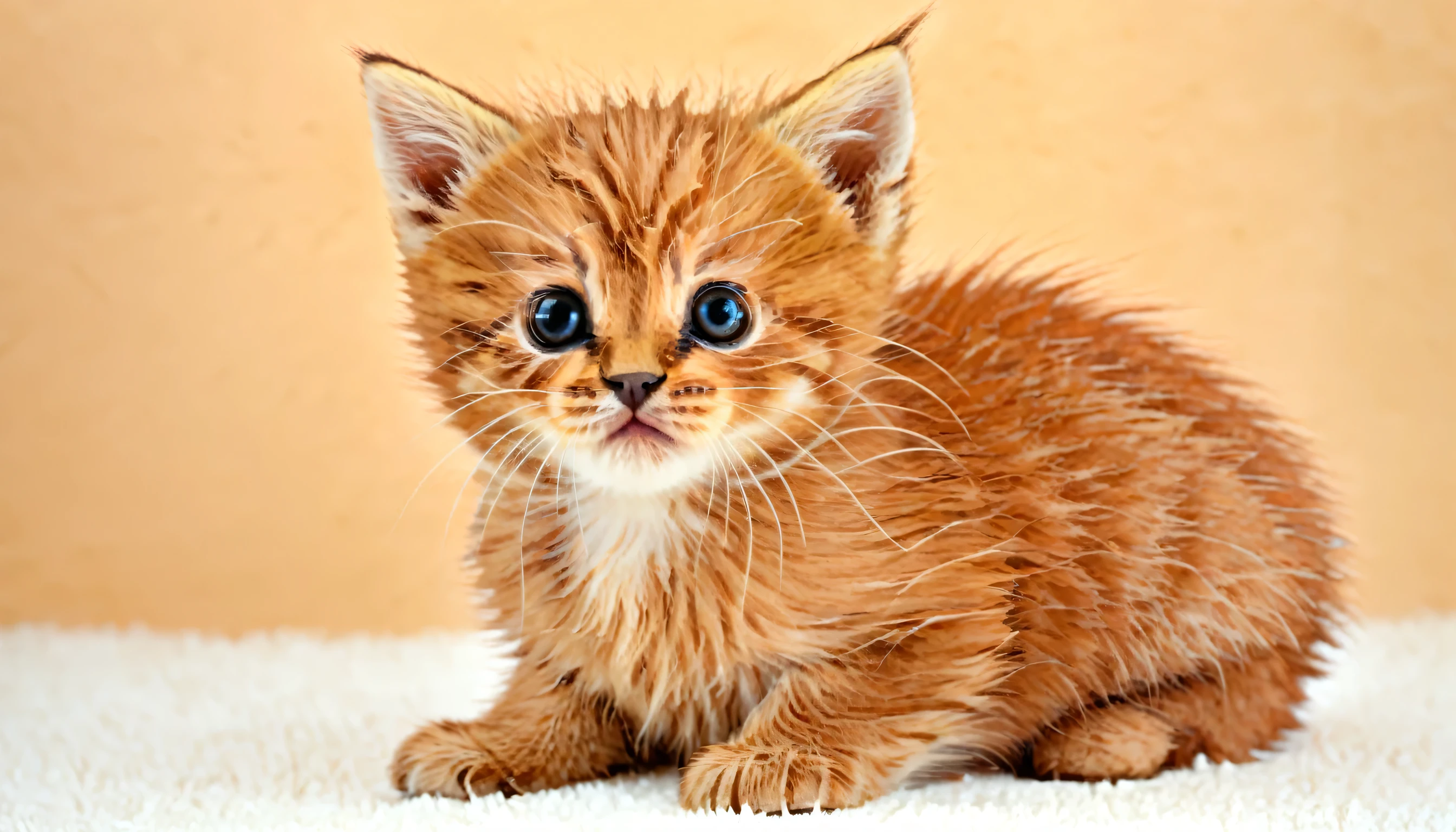 very cute kitten looking at viewer 