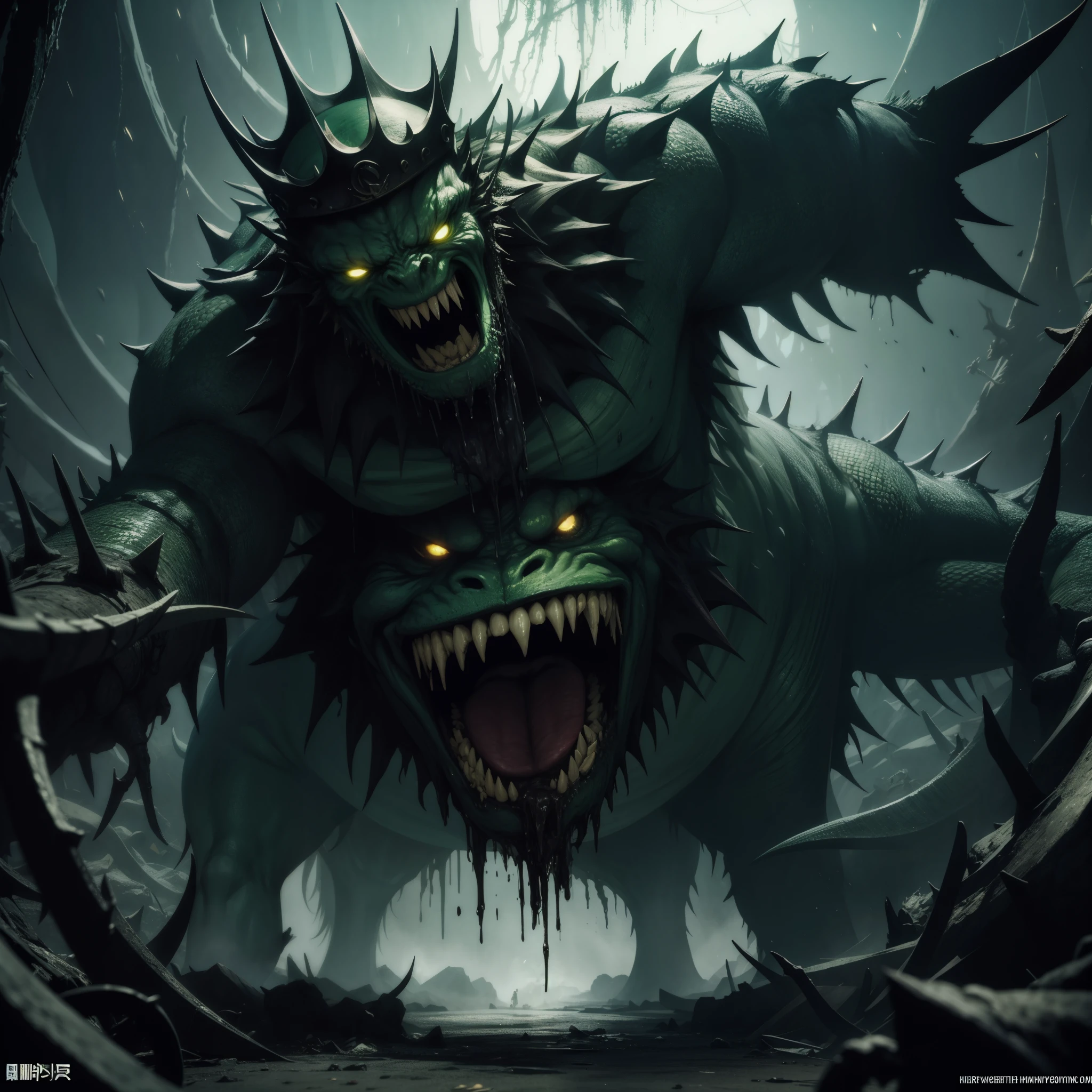 Monsters have no eye deformities