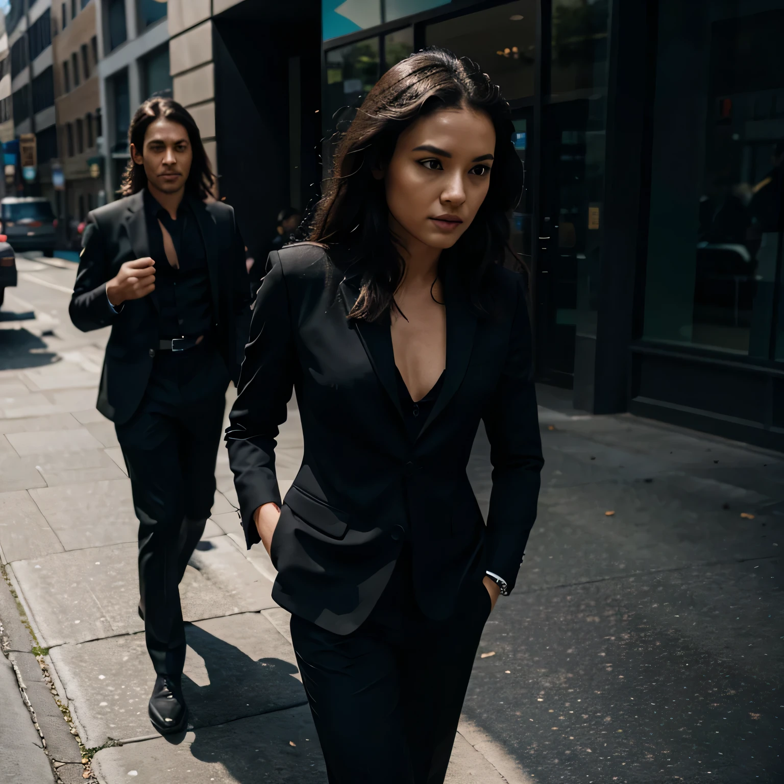 Black suit