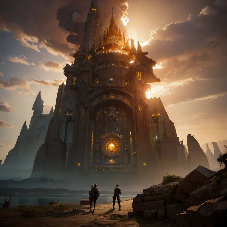 masterpiece, best quality, (extremely detailed CG unity 8k wallpaper), (best quality), (best illustration), (best shadow), absurdres, realistic lighting, (Abyss), beautiful detailed glow, art by PeterMohrBacher,