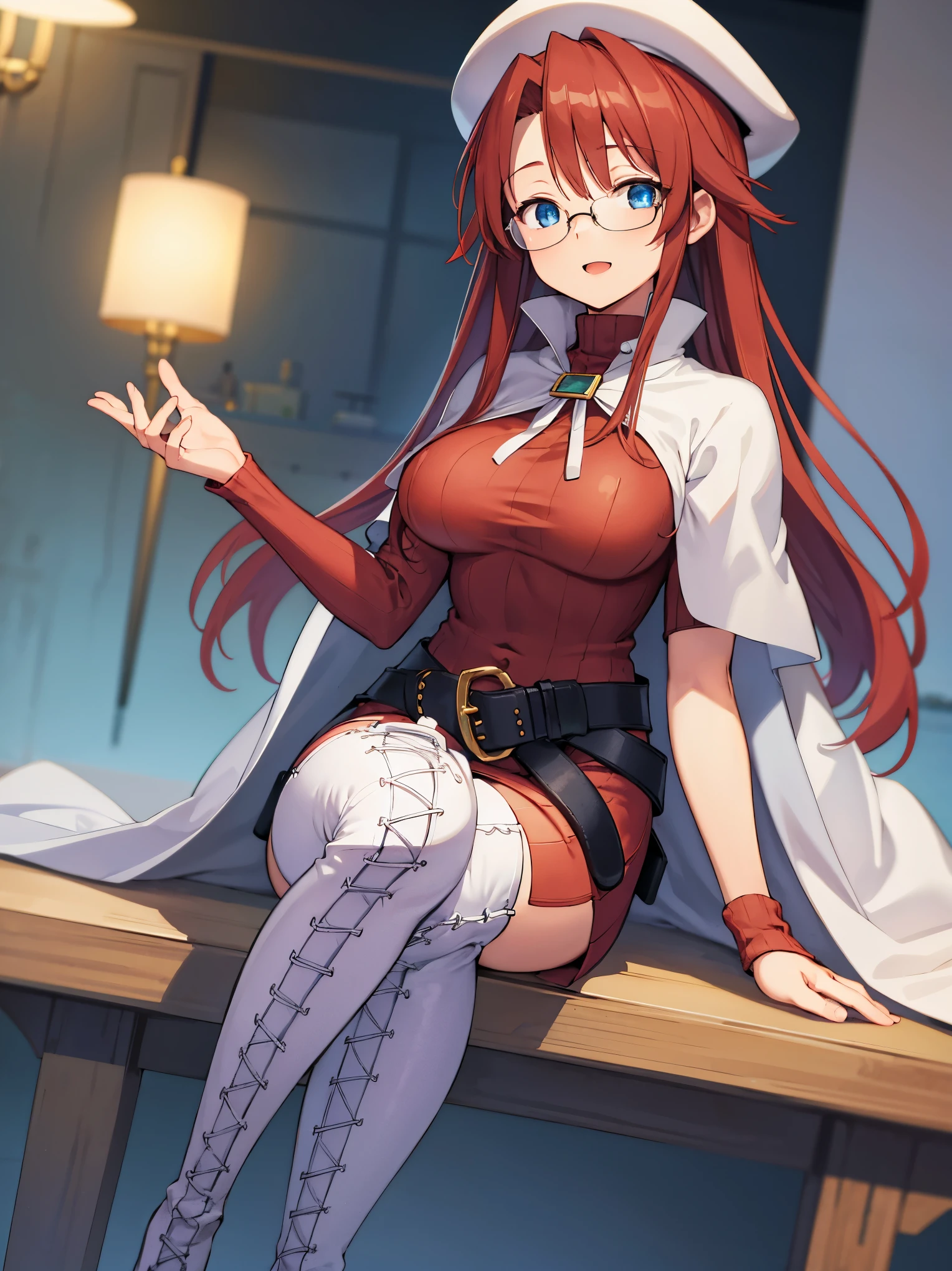 The shy face turned red, and the girl squatted with her legs open to expose her panties