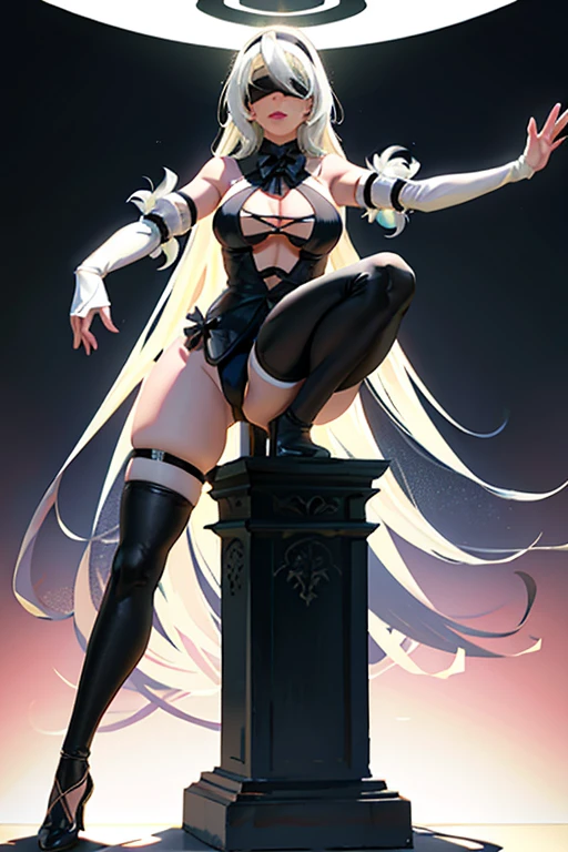 #AI Partners #Second dimension beautiful girl #spread legs #Spread your legs #Beautiful breasts #leg up #goddess #High leg #Cosplay #Animagine XL #character #comics #SDXL #Beauty #Doujinshi #Butt #dance #anime #ゲームcharacter #2B #Swimwear #Yoruhano. 2 Type B #Nier Automata #Blindfold #Protruding nipples #glamorous #Curvaceous #balancing #front #Cosplay #dance #Blindfold #Protruding nipples  