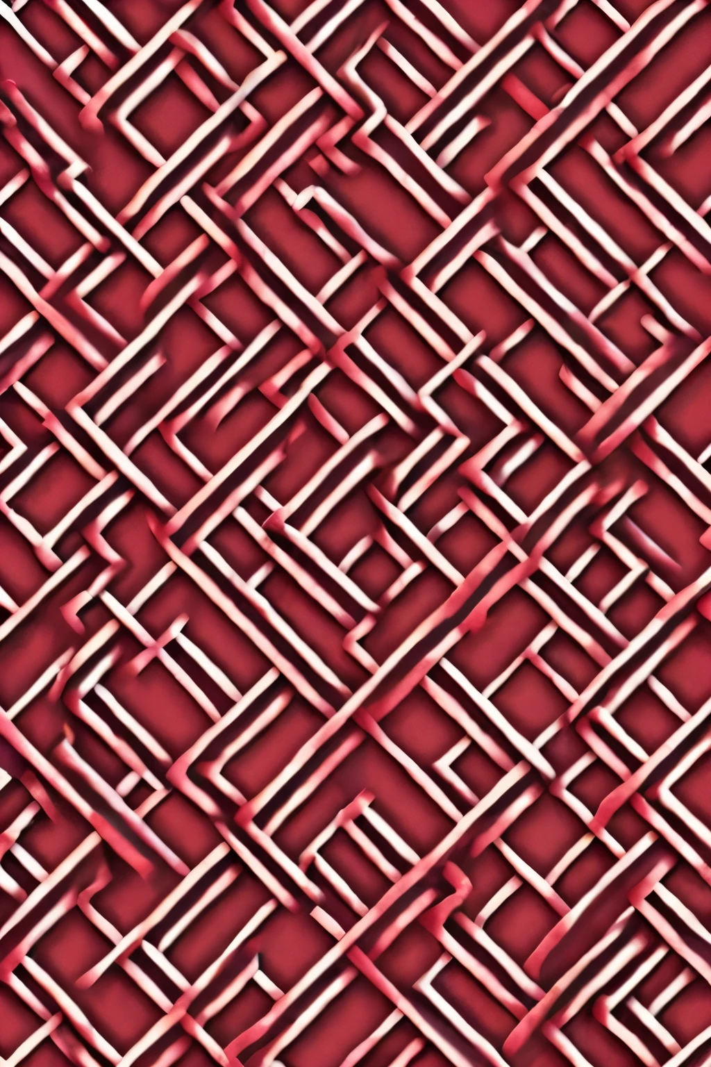 best quality, hot pink image, gradient, diagonal cross made of rusty chains