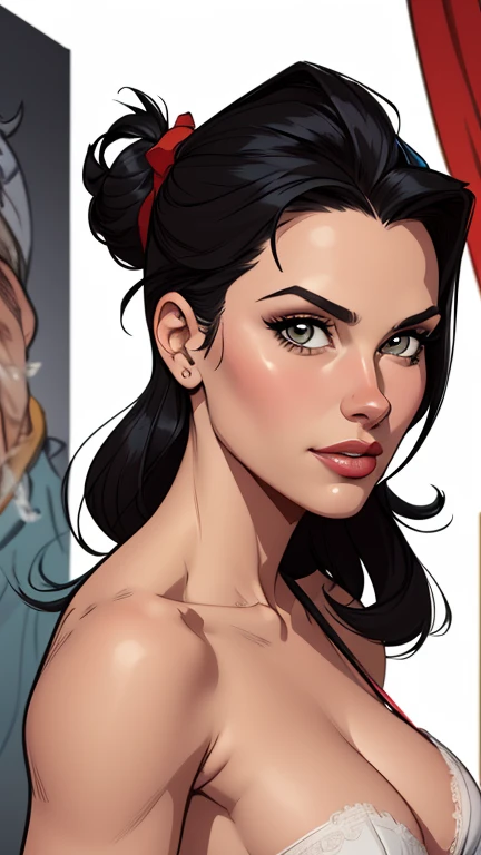 estilo de desenho animado:1.2), Geena Davis s Mulher brasileira desenho ART Artline mulher Imagem cartoon de uma mulher , roupas sensuais , garota super valente destemida , Ilustra??o estilo desenho animadocabelo preto ondulado, estilo de arte dos desenhos animados, estilo de arte dos desenhos animados, digital illustration style, design de personagens altamente detalhado, arte digital detalhada fofa, Fan art horror character design portrait, black curly hair digital illustration beautiful high quality portrait, arte em quadrinhos, retrato do design do personagem, Busty undressed and medium breasted cartoon style female character Geena Davis mercenary warrior cartoon:1.2), os west velho oeste mulher brasileira draw ART Artline fundo branco mulher Imagem de desenho animado de uma mulher , roupas sensuais , garota super valente destemida , cartoon style illustration, estilo de arte dos desenhos animados, estilo de arte dos desenhos animados, digital illustration style, design de personagens altamente detalhado, arte digital detalhada fofa, City fan art, design de personagem retrato, beautiful digital illustration, retrato de alta qualidade, arte em quadrinhos, retrato do design do personagem, white background Busty without clothes and medium breasts female character cartoon style in Fallout 4 costume old west uniform
