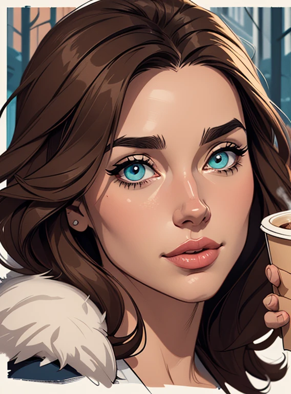 (estilo de desenho animado:1.2), Imagem de desenho animado de uma mulher com grande cabelo rosa, cups and coffee, garota funky super fofa, Ilustra??o estilo desenho animado, estilo de arte dos desenhos animados, estilo de arte dos desenhos animados, digital illustration style, design de personagens altamente detalhado, arte digital detalhada fofa, City fan art, Design de personagens de retrato, beautiful digital illustration, retrato de alta qualidade, Arte em quadrinhos, Retrato de design de personagens, Fundo floral Personagem mulher ninja com marcas de guerras Imagem de desenho animado de uma mulher .Ilustra??o estilo desenho animado, estilo de arte dos desenhos animados, estilo de arte dos desenhos animados, digital illustration style, design de personagens altamente detalhado, arte digital detalhada coragem, Forest fan art, Design de personagens de retrato, beautiful digital illustration, retrato de alta qualidade, Arte em quadrinhos, mulher jovem cabelo com transas lindas . Beautiful lined eyes Medium large bust and wonderful sexy clothes. image expression of sexual desire from waist to head illustration Jennifer Connelly and Salma haiek