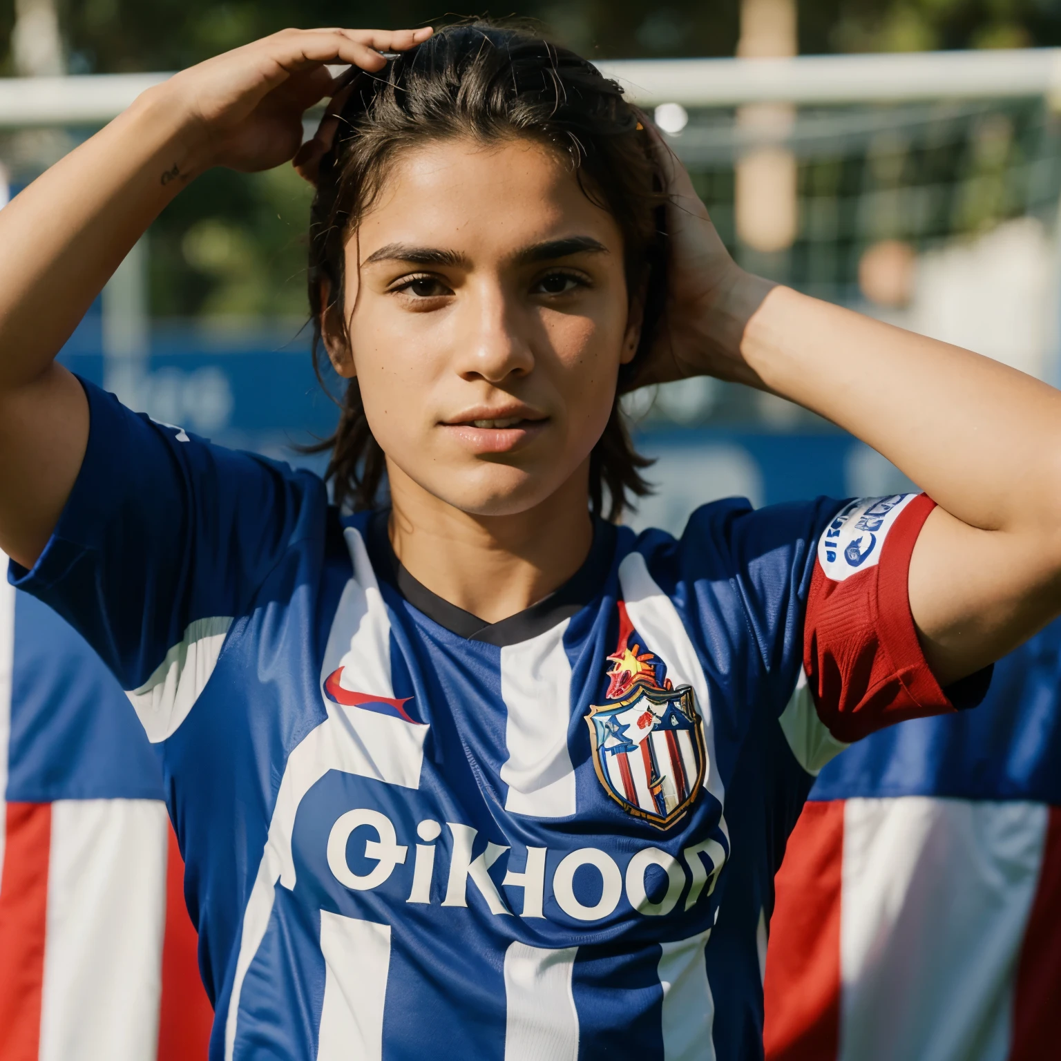 Escudo de futbol que diga Atletico fc