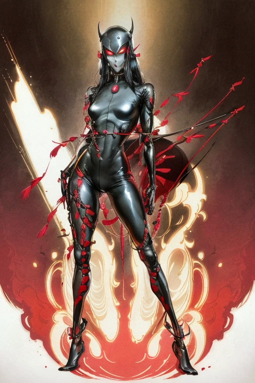 perfect proportions, anatomically correct, (head to toe: 2.0), (full body image: 2.0), solo, (Casshern: 1.6), extremely stylized, deviant art, masterpiece, highly detailed, detailed eyes, expressive detailed eyes, detailed pupils, futuristic, ((1950s scifi helmet)), ((pointy helmet)), Rubber Gloss, (flightsuit:1.4), big boots, entire body image, full body shot, nvinkpunk, professional photograph of alexander_skarsgard, tassles, large beads, (large tassels), cyberpunk, inkpunk, paint platter, ink splatter, (action pose:1.0),