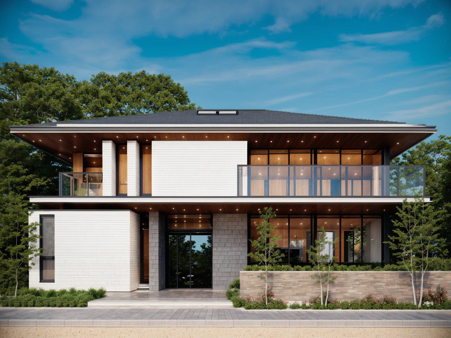 ((1 morden house like egg format)), main material by ((white wall)), 1large yard, 1 road runs in front of the house, (((VERTICAL WALLs was covered by white color))), (RAW photo, real, best quality, masterpiece:1.2), look morden minimalist, 1 road in front of the house, dynamic lighting:1.3, (hyper realistic, photo-realistic:1.2), high quality, (dark lighting:1.2), perfect lighting, archdaily, no human