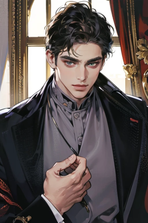 (highres:1.2),handsome man in elegant suit,stylish guy in professional attire,confident man in formal office clothes,chic and sophisticated man in business suit,charming gentleman with impeccable style,fashionable male model in tailored suit,attractive male executive with a commanding presence,smartly dressed man with irresistible charm,exquisitely dressed man in a designer suit,dapper man looking sharp in formal attire, sophisticated businessman exuding confidence,successful entrepreneur in stylish office wear,well-groomed man radiating elegance and power,classy man with a captivating aura of authority,modern gentleman commanding attention in a suit,professional man exuding charisma and charm,gorgeous guy in a tailored suit,oozing confidence and style,confident and polished man in a formal ensemble,suave and debonair man with an air of sophistication,distinguished man showing impeccable taste and class,impossibly handsome man with a killer smile,(portrait:1.2),(realistic:1.37),(bokeh,vivid colors,studio lighting),(sharp focus),(medium:1.1)