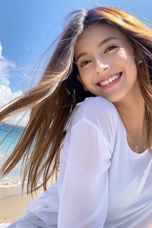 beautiful20A beautiful smiling angel