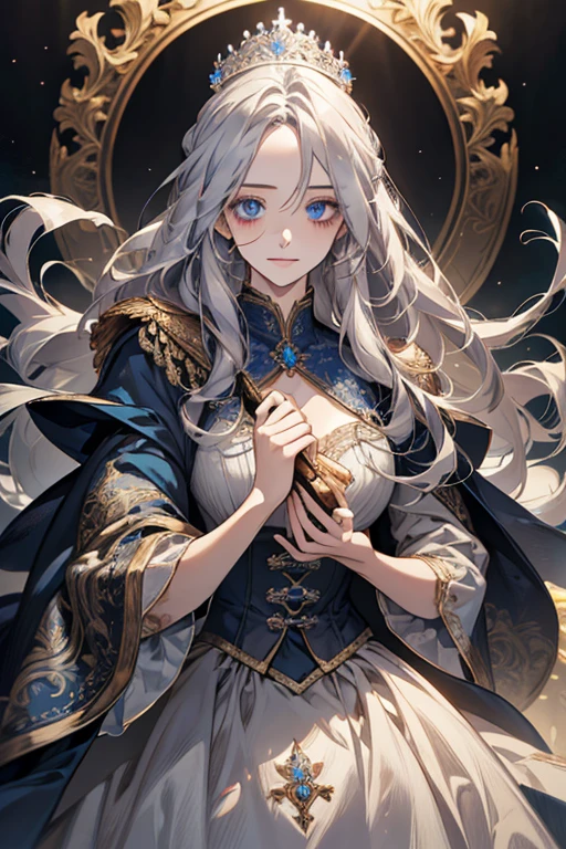 ((best quality)), ((masterpiece)), (detailed), 1girl, Character design, female, dynamic poses, long white grey hair, grey white eyes, very skinny, detailed, best quality, no accesoires around the neck, no shoes, prominent collarbones, skinny arms, flat stomach, visible hip bones, full body, blank white background, plain background, white background, red and white clothing, Bloodborne inspired, occult aesthetic, occult, detailed and intricate steampunk and detailed gothic, NSFW, Very dramatic and cinematic lighting, cosmic horror, grim-dark, side-lighting, perfect face, NSFW, Fluttering lace flared long knee length dress with frilly petticoats, knee length dress, pleated petticoats, petticoats gothic, complex lace boots, side-lighting, gothic aesthetic, wielding a mighty sword with mechanical components, mandalas, small breasts, a fairy, various different types of insect wings, NSFW, full body, whole body, body, plain background, white background, blank background, no background, white background NSFW, chains, full body, whole body, head-to-toe NSFW