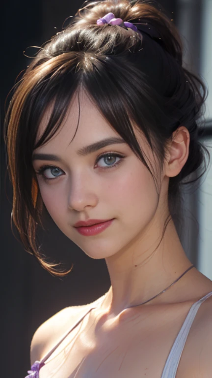 "((highest quality,16k,High resolution,masterpiece:1.6)),ultra-detailed,(Realistic,photoRealistic,photo-Realistic:1.6),30-year-old,short hair obscene, (Sexy and attractive:1.1), (Rude expressions:1.6), (Small breasts with raised pink areolas,:1.6), rude, (Captivating smile:1.2), (Whole body 1.0), (Erotic gestures:1.5), (Magic Attack:1.6),(Magical effects such as glow and energy:1.5), (Electric shock from the hand:1.1), (beautifulフラクタルや大理石のデザインが施された、A detailed blue micro bikini..:1.5), (beautiful and delicate pomegranate, Topaz, Emerald and Sapphire Jewelry:1.45),  beautiful sensual face, Portraiture, (Thick eyebrows:1.2), (Big purple eyes..:1.2), beautiful eyes with delicate symmetry.., (Very fine eye:1.4), (High resolution eyes:1.1), Intimate Face, (Highly detailed skin texture:1.4), White skin, 青White skin, Perfect Anatomy, thin, (beautiful toned body:1.1),  (Moisturized Skin:1.1), Sweaty, No makeup, Bear, Excellent anatomy, Face Focus, Good Coin, (Emilia Clarke:0.6)  (Emma Watson:0.3),(Jennifer Connelly:0.4), (Facial hypertrophy:1.5), Elegant face, I hope it goes well, sweet, Sci-fi Cyberpunk, (緻密でbeautifulデザインの手袋..:1.2), Gray blurry background, Blurred foreground, The depth of the written world, (Motion Blur:1.1), Complex and colorful biomechanical bodysuit,  (Small breasts:1.2), Translucent chest, (beautiful :1.2), (NSTDA.:1.2), Big Hips, prattle,  Juice stains, Bust Grip