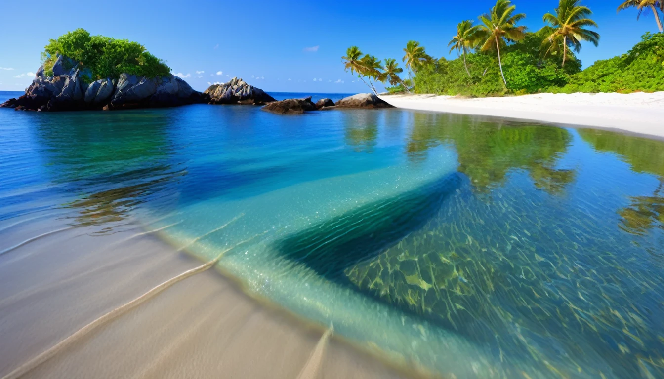 (best quality,highres:1.2),ultra-detailed,(realistic,photorealistic:1.37),jeweled beach,glassy blue gems,blue coast,colorful crab,lovely beach scene,rocky ridges,cove,beach vacation,natural beauty,serene atmosphere,crystal-clear water,soft sand,glistening sunlight,lush vegetation,seashells,refreshing breeze,saltwater scent,sandy dunes,gentle waves,coastal paradise,tropical paradise,secluded getaway,tranquil escape,vibrant colors,sparkling ocean,marine life exploration,sun-kissed paradise,shimmering reflections,fresh seafood,seaside relaxation,waterfront retreat,fascinating seascapes,unspoiled coastline,idyllic scenery,hidden treasure,beach exploration,hidden gem,captivating view,pristine environment,luxury beach destination,serenity