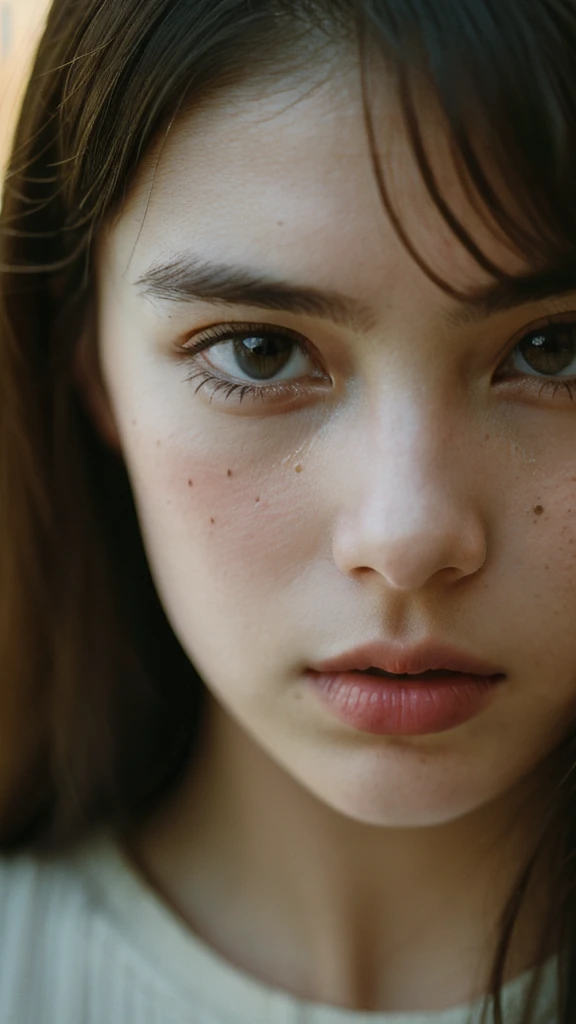 cinematic film still 18 years old girls, (((close up, portrait))), graceful woman, simple background, (extreme detailed face, detailed skin), . shallow depth of field, vignette, highly detailed, high budget, bokeh, cinemascope, moody, epic, gorgeous, film grain, grainy