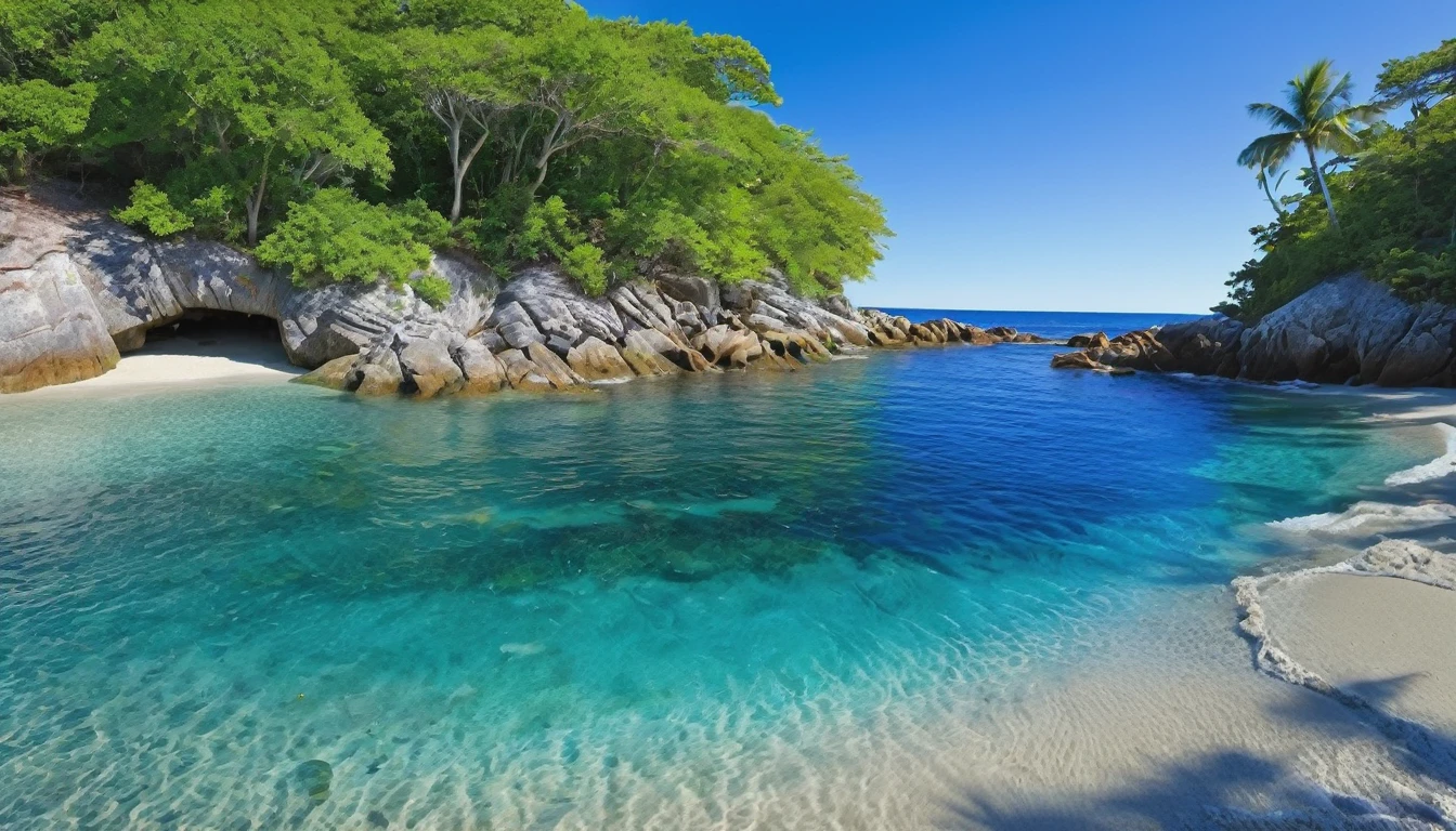 (best quality,highres:1.2),ultra-detailed,(realistic,photorealistic:1.37),jeweled beach,glassy blue gems litter the beach,blue coast,colorful crab,lovely beach scene,rocky ridges,cove,beach vacation,natural beauty,serene atmosphere,crystal-clear water,soft cobalt blue sand,glistening sunlight,lush vegetation,seashells,refreshing breeze,saltwater scent,sandy dunes,gentle waves,coastal paradise,tropical paradise,secluded getaway,tranquil escape,vibrant colors,sparkling ocean,marine life exploration,sun-kissed paradise,shimmering reflections,fresh seafood,seaside relaxation,waterfront retreat,fascinating seascapes,unspoiled coastline,idyllic scenery,hidden treasure,beach exploration,hidden gem,captivating view,pristine environment,luxury beach destination,serenity