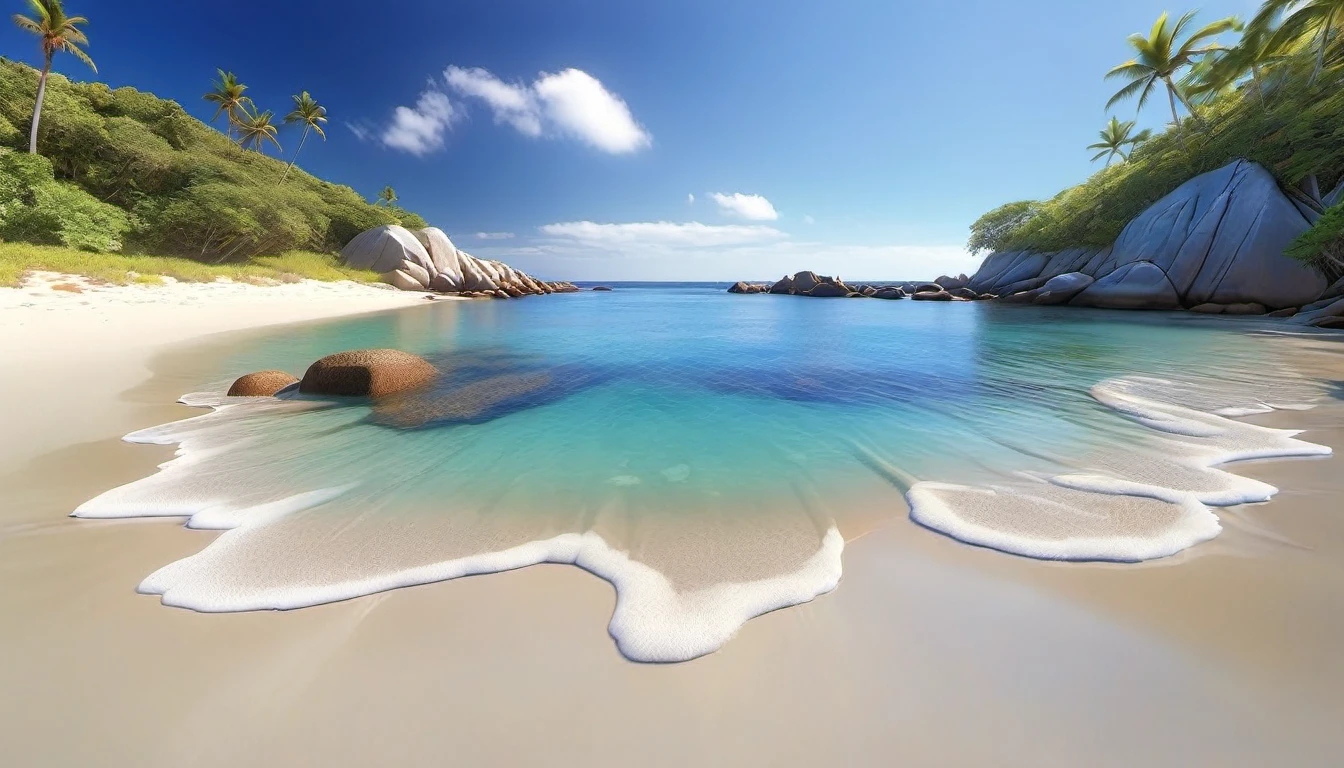 (best quality,highres:1.2),ultra-detailed,(realistic,photorealistic:1.37),jeweled beach,glassy blue gems litter the beach,blue coast,colorful crab,lovely beach scene,rocky ridges,cove,beach vacation,natural beauty,serene atmosphere,crystal-clear water,soft cobalt blue sand,glistening sunlight,lush vegetation,seashells,refreshing breeze,saltwater scent,sandy dunes,gentle waves,coastal paradise,tropical paradise,secluded getaway,tranquil escape,vibrant colors,sparkling ocean,marine life exploration,sun-kissed paradise,shimmering reflections,fresh seafood,seaside relaxation,waterfront retreat,fascinating seascapes,unspoiled coastline,idyllic scenery,hidden treasure,beach exploration,hidden gem,captivating view,pristine environment,luxury beach destination,serenity