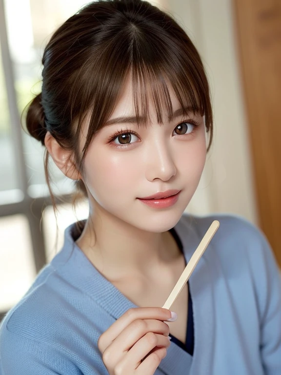(masterpiece:1.3), high resolution, ultra detailed, extremely detailed CG unity 8k wallpaper, realistic, photo-realistic, RAW photo, beautiful detailed face, pale skin, realistic glistening skin, detailed cloth texture, detailed hair texture, Perfect body, Beautiful Face, accurate, Anatomically correct, Highly detailed face and skin texture, natural neck length, (beautiful hands), (fair skin:1.1), (well-aligned teeth:1.1), (Sweaty skin:1.2),
BREAK,
Detailed eyes, symmetric eyes, Light Brown eyes, Double eyelids, Thin eyebrows, (Glossy lips:1.4), ((A face with waiting for a kiss:1.2)), (blush:1.1), (A sparkling small hair accessory:1.1), (beautiful smile:1.1)
BREAK,
(A classy and Cute woman1.3), (nude, nsfw, nipple:1.4),
BREAK,
medium large breasts, slender figure, firm abs,
((ponytail, Dark blonde hair, wavy hair, long hair, asymmetric bangs:1.2)), (cowboy shot:1.2), (looking at viewer), , From above,
BREAK,
((Sitting side by side on the classroom)