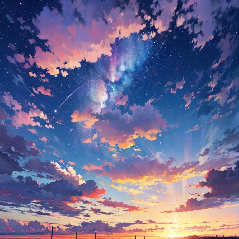 Beautiful sky.
