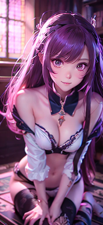 公園のベンチに座っているビキニのアニメのgirl, , 魅惑的なアニメのgirl, Ilya Kuvshinov. 4,000 yen, mischief, Swimwear, Anime Moe Art Style, Ilya Kuvshinov with long hair, Very exquisite work of art, Fine details. girl' Forefront, Marin Kitagawa Fanart, mischief anime style, Smooth anime CG art