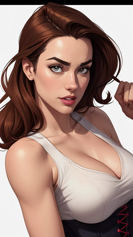 Personagens estilo artgerm femininas Yvonne Strahovski estilo de desenho animado:1.2), Woman from southern Brazil Drawing Gaucha ART Artline white background woman Cartoon image of a woman , roupas sensuais , garota super valente destemida , Ilustra??o estilo desenho animado, estilo de arte dos desenhos animados, estilo de arte dos desenhos animados, digital illustration style, design de personagens altamente detalhado, arte digital detalhada fofa, City fan art, design de personagem retrato, beautiful digital illustration, retrato de alta qualidade, arte em quadrinhos, retrato do design do personagem, white background Busty without clothes and medium breasts female character two girlfriends Beautiful character pose in dynamic pose two women together Yvonne Strahovski on the left and together with Jennifer Connelly on the right with a symmetrical body with a corset and beautiful breasts, corpo bem definido, delicado e sensual, estilo de desenho animado, digital illustration with each other artgerm style Angelica - Fate/Kaleid Liner Prisma Illya style Cartoon style digital illustration colorful background diverse attractive woman sesy beautiful breasts and clothes white tank top in symmetrical hands with five female human fingers beautiful breasts in Cartoon style digital illustration artwork, melhor qualidade,Cartoon style digital illustration style Jill Valentin resident Evil (papel de parede extremamente detalhado da unidade CG 8k), (melhor qualidade), (best illustration), (melhor sombra), absurdos, Realistic lighting, (Abismo), lindo brilho detalhado, arte de , Cartoon style digital illustration style artgermstyle Cartoon style digital illustration