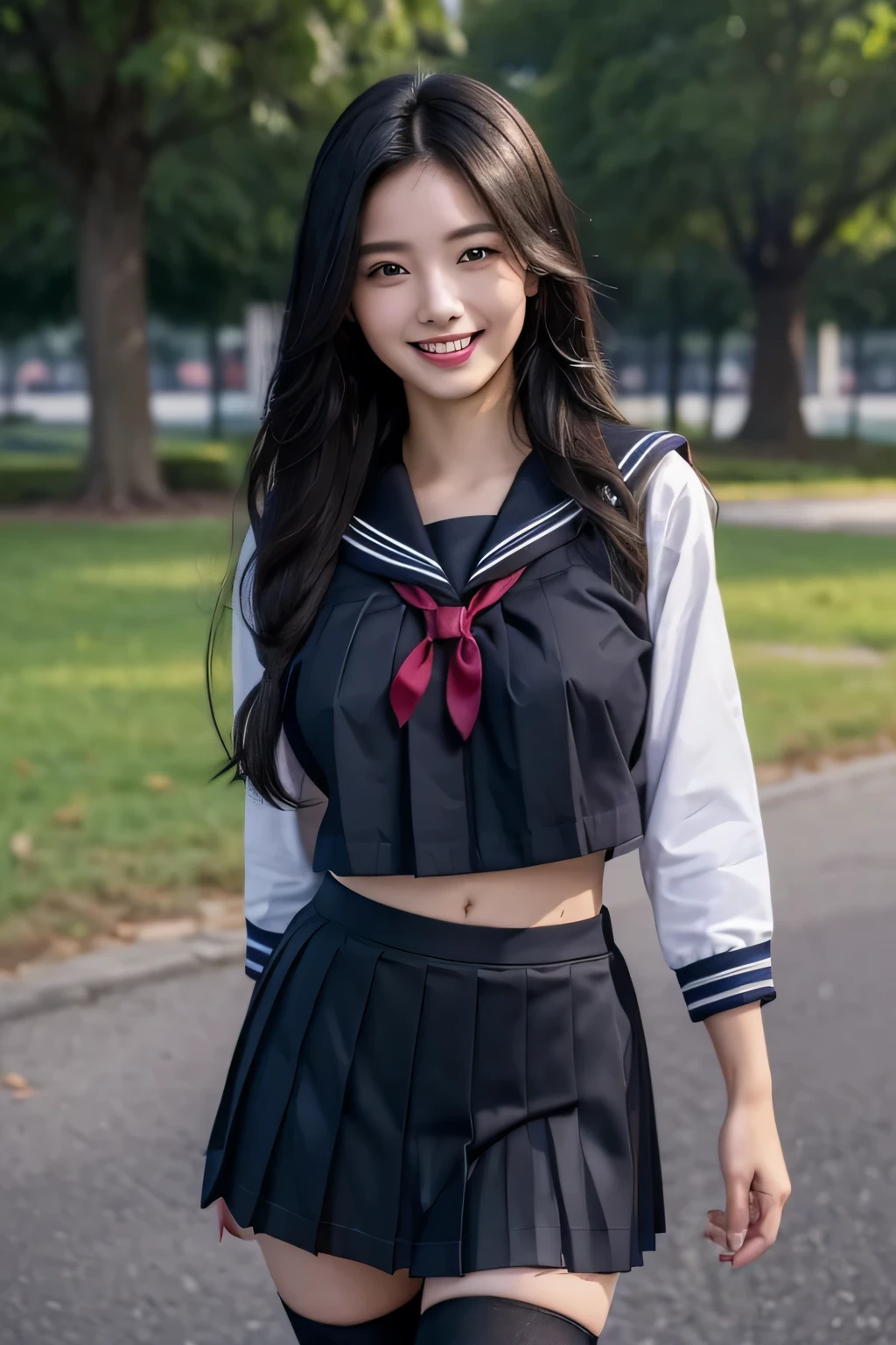 (8k、Raw photography、Highest quality、masterpiece:1.2),(Black Hair、Dark Eyes:1.9),(:1.6)、View your audience,Viewed from the front,Dark Skin,(:1.4)、(Tight waist:1.6)、(Clothes that accentuate the shape of the breasts:1.3)、(Big Breasts :1.4)、Slim figure、Ultra-high resolution,beautiful,beautiful fece,(One person、No background:1.9),whole bodyボディー,Indian women,(reality的:1.37)、Photon Mapping,reality、(Baby-faced and cute: 1.2)、(Cute Smile: 1.8)、(Round face: 1.8)、Radio City、Physically Based Rendering、Depth of field rally background、photograph, (I can see your knees、Thigh close-up:1.8),(:1.6),whole body、Great quality