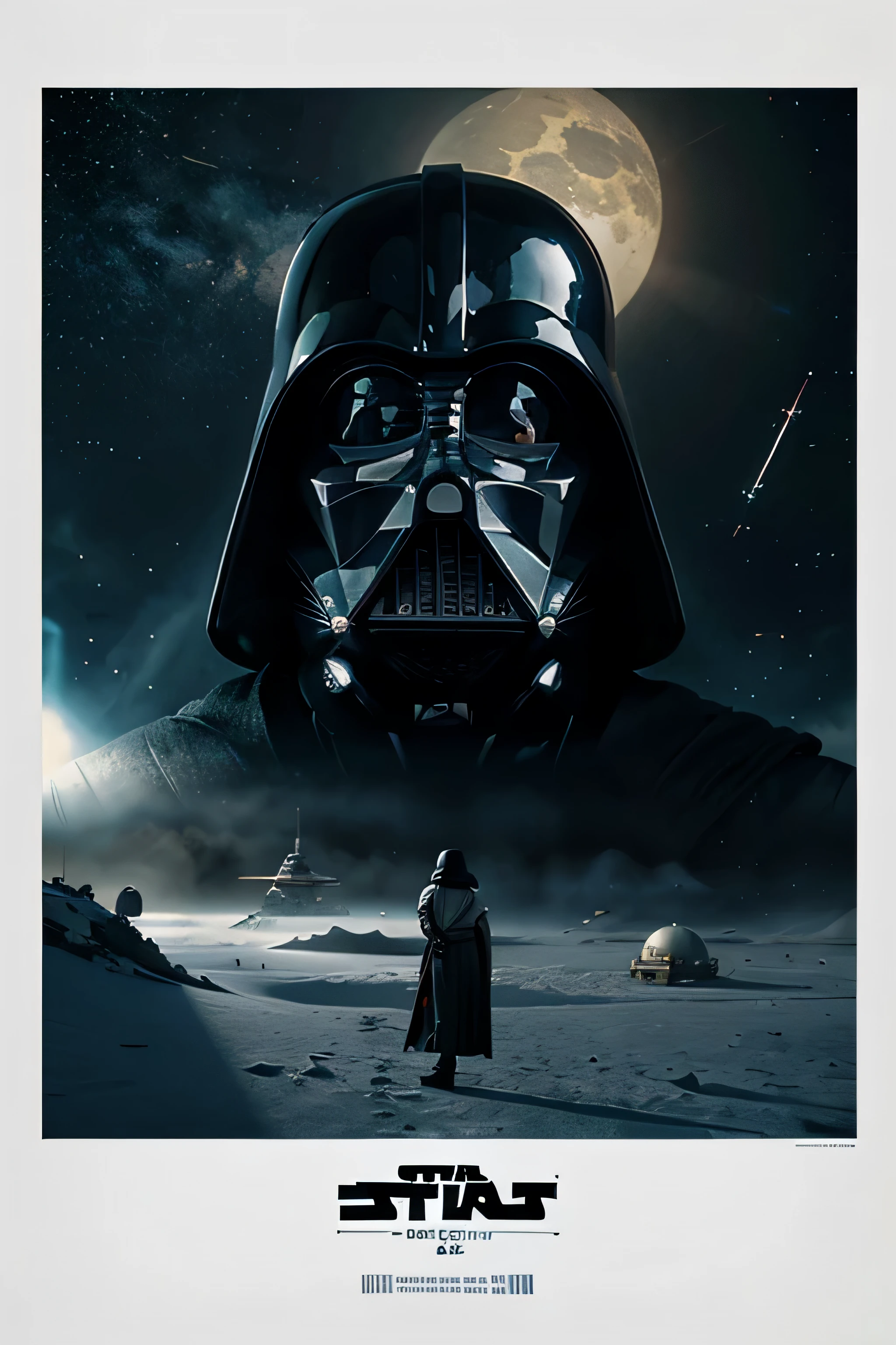 star wars movie, surrealism, 8k, poster