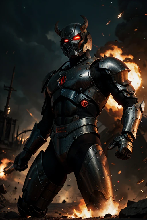 Human Demon War Magic and machines