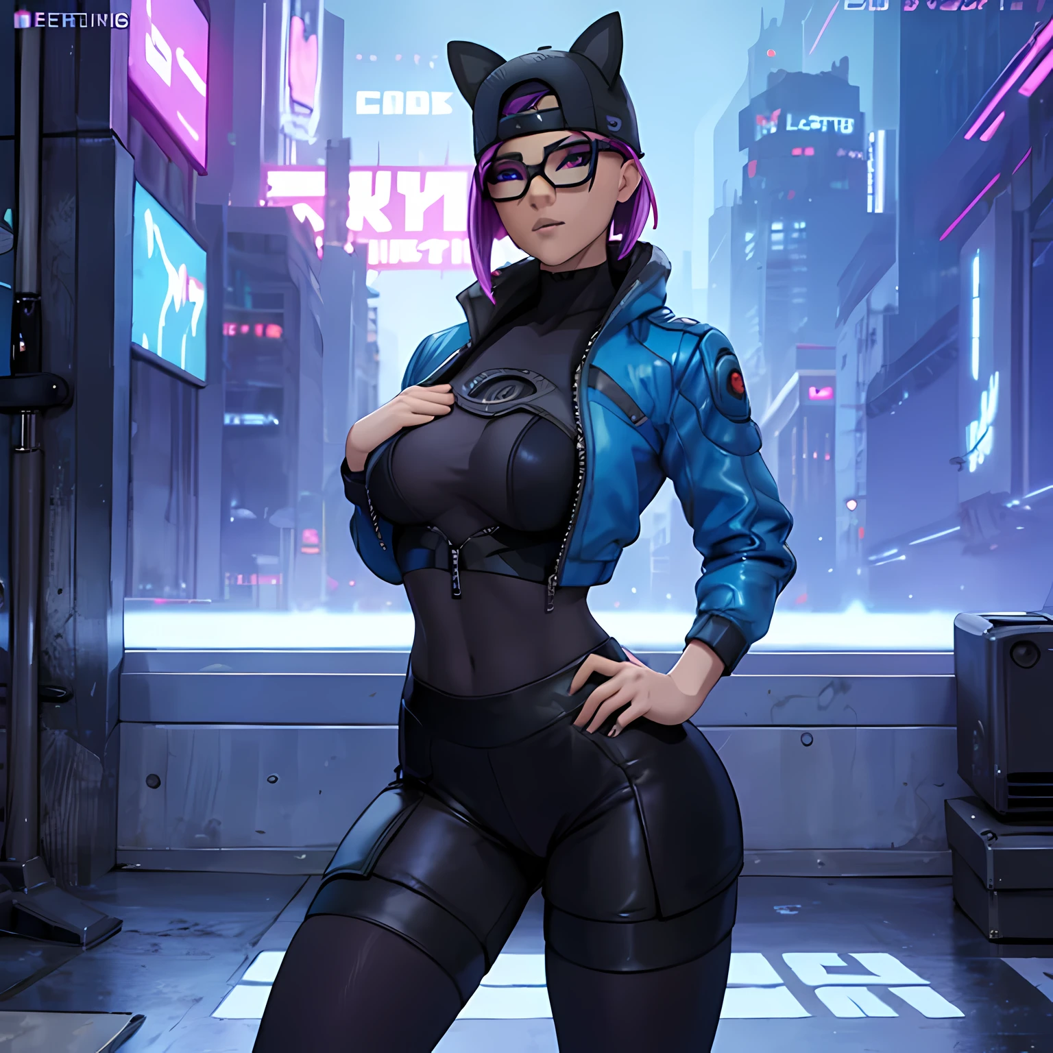 Araffe in a cat suit sitting on a ledge with her legs crossed, cyberpunk oppai, Extremely detailed artistic germ, murata and artgerm range, completely robotic!! cat girl, female cyberpunk anime girl, supervisory, cyberpunk anime girl, como personaje supervisory, anime ciberpunk, Thick, sexy cat girl, artwork in the style of guweiz