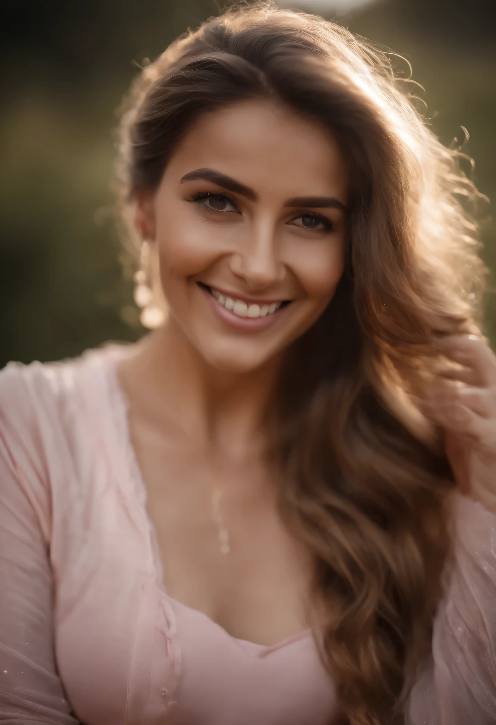 (8k, foto cruda, mejor calidad, Obra maestra:1.2), (realista, photo-realista:1.37), ultra detallado, 1 chica,a, arrodillada con su culo hacia arriba y su cintura hacia abajo, en su cama con peluches rosados, detallado, atardecer,(luz atardecer en su piel),(sonrisa ligera:1.1), pechos redondos, brillantes ojos detallados,(camisa de cuello:1.1), minifalda extremadamente corta, (cabello corto:1.2),pelo flote