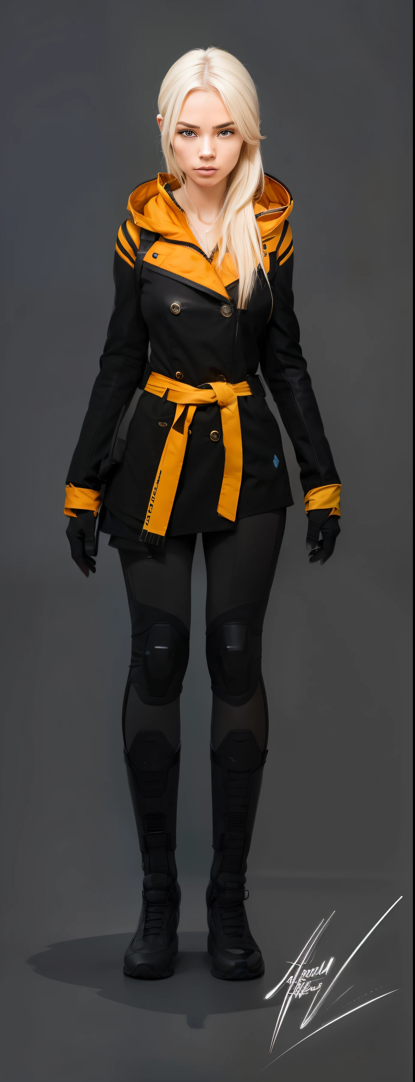 (Folha de design de personagem,mesmo personagem,identical clothes,fachada,Face lateral,nas costaelhor qualidade)), ((obra-prima)), (o detalhe:1.4), Uma bela imagem feminina cyberpunk,HDR(high-range dynamics),Ray tracing,NVIDIA RTX,Hyper-resolution,Irreal 5,underground dispersal、Textura PBR、post-proces、Filtragem de Anisotropia、profundidade de campo, maximum definition and sharpness Textures of any layer、Albedo e mapas Speculares、Surface coloring、Accurate simulation of light-material interactions、perfectly proportioned、octane rendering、Luz bicolor、grande abertura、ISO baixo、White balance、the rule of thirds、Dados brutos de 8K、
