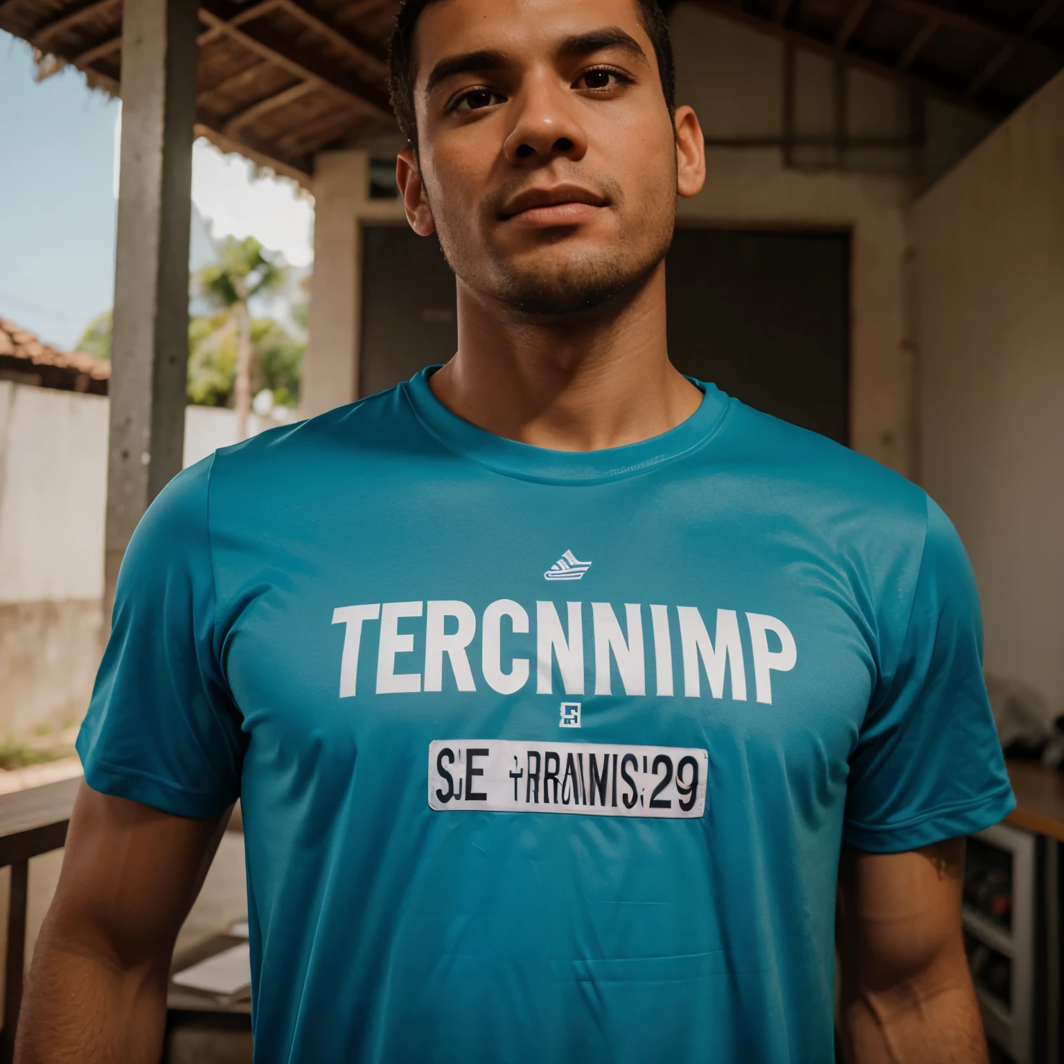 Camiseta de formatura do terceiro ano, com estampa de gorila
