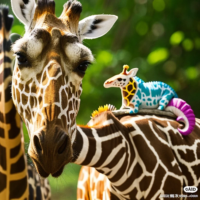 dog、chameleon、giraffe、Kangaroo