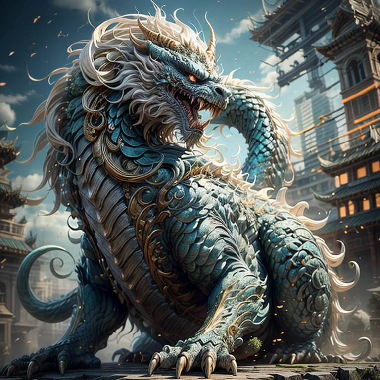 absurd, realistic lighting, (abyss) masterpiece, high quality, beautiful graphics, high detail, dressed woman, extremely refined and beautiful, amazing, fine detail, masterpiece, hyper-detail, high resolution, (best illustration), (best shadow), intricate, ancient landscape, thousand hands bodhisattva, temple, (mysterious black fog), journey to the west, ((corpse), ((ancient monster)), (ruins), (battlefield), (blood stain), glazed tiles, Buddha statue, lantern,