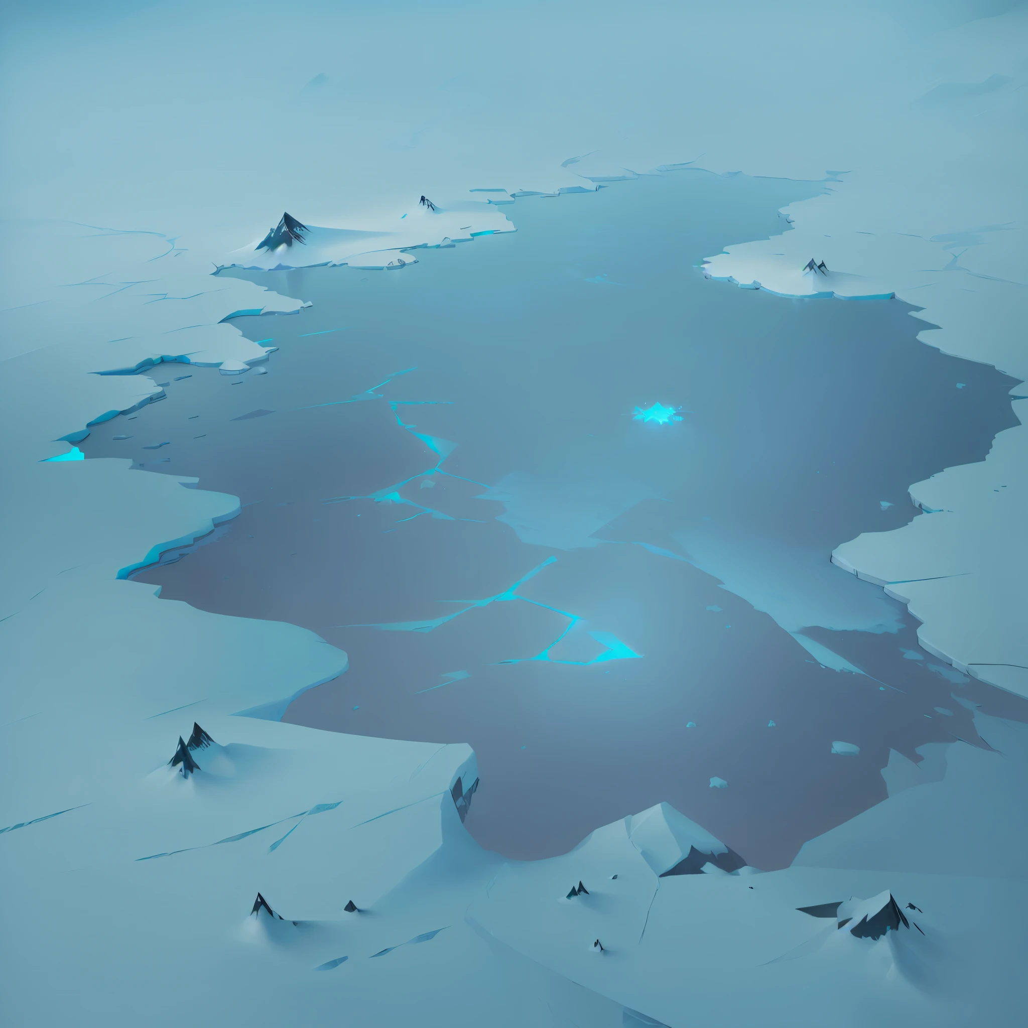 Ice texture from top view,Overlooking,Surrounded by snow, Winter concept art, Frozen tundra background, Game Textures,Blizzard game concept art, Frostbite 3 rendering, Draw as game concept art, Blizzard concept art, glacial lake environment, Blizzard game concept art, Matte Mystery Dota Pixar, Official ink art, icy landscape, Epic Concept Art