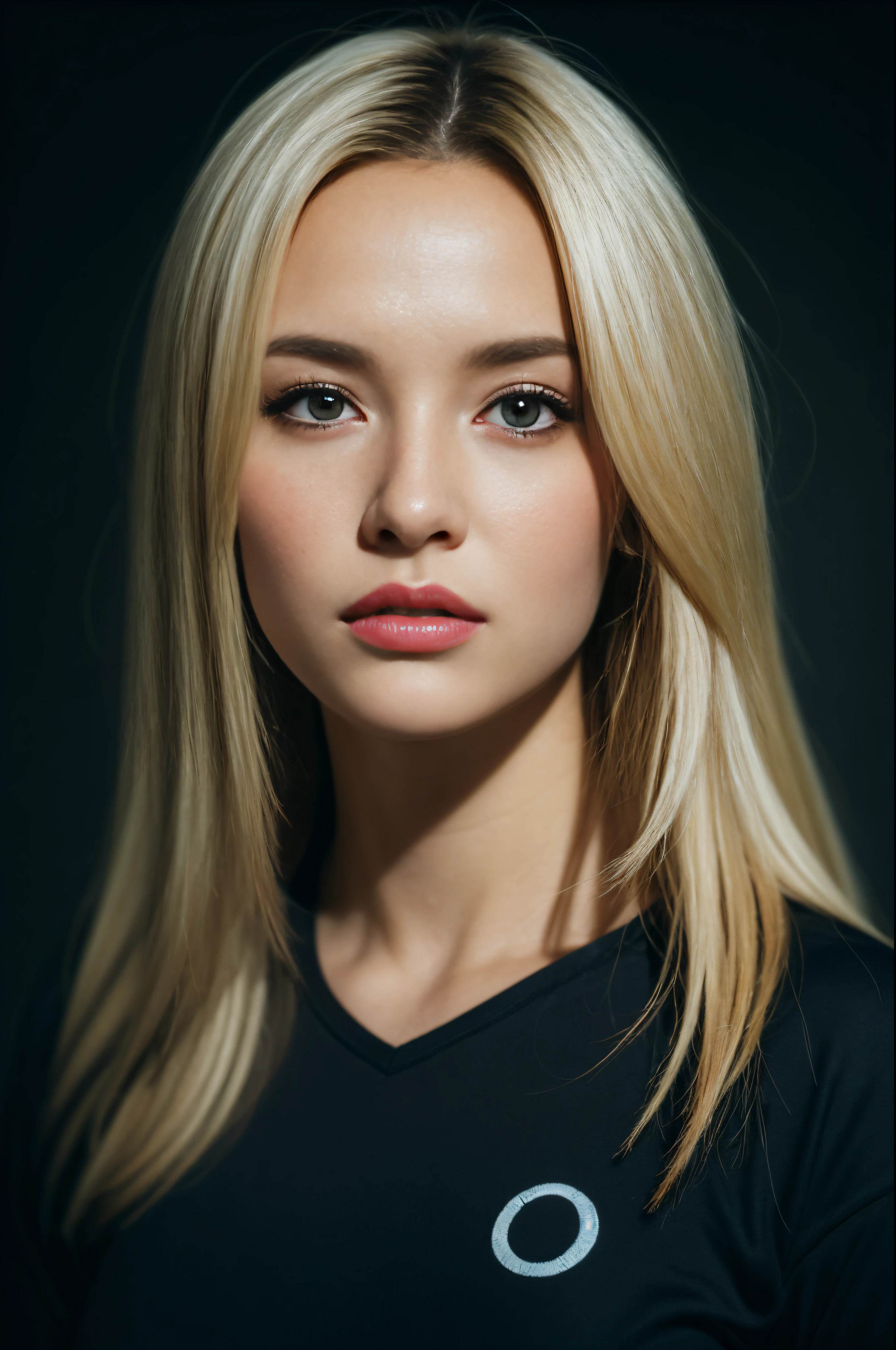 Surrealist Portraits of Women by David Hockney and Alphonse Mucha,Fantasy Art, Photo-realistic, Dynamic Lighting, Art Station, poster, Volumetric Lighting, Very detailed faces, 4K, The award-winning,, 1 Girl, in the darkness, Deep Shadow, Low profile,Cowboy shooting,(Official uniform:1.4) ,Long hair,white hair,