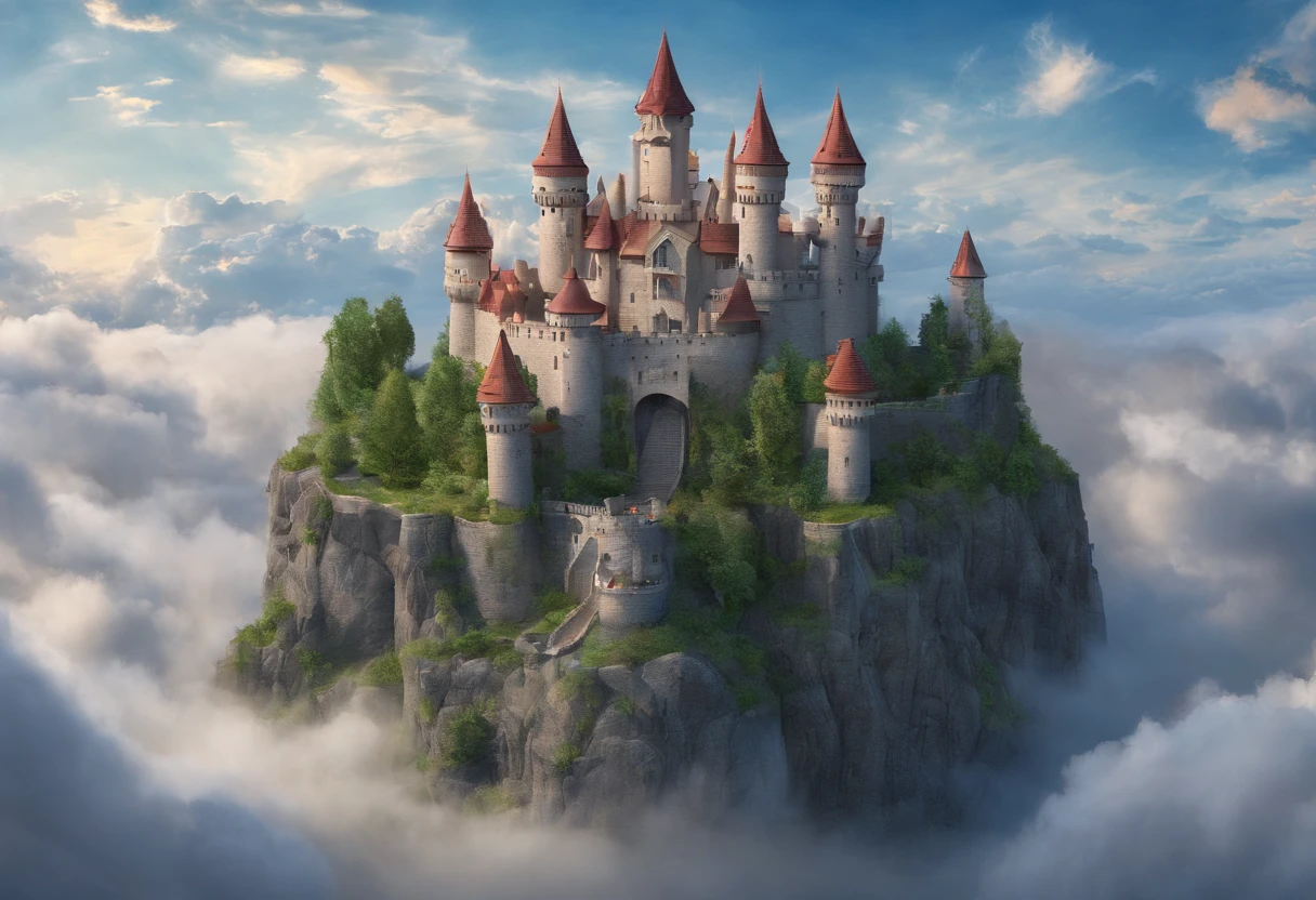(masterpiece,best quality), (castle) ,, (manor),, (structure), , (grey brick), , (floating) , , (floating structure), , (castle on the clouds), , (structure on clouds), , (floating castle), , (cloud castle)