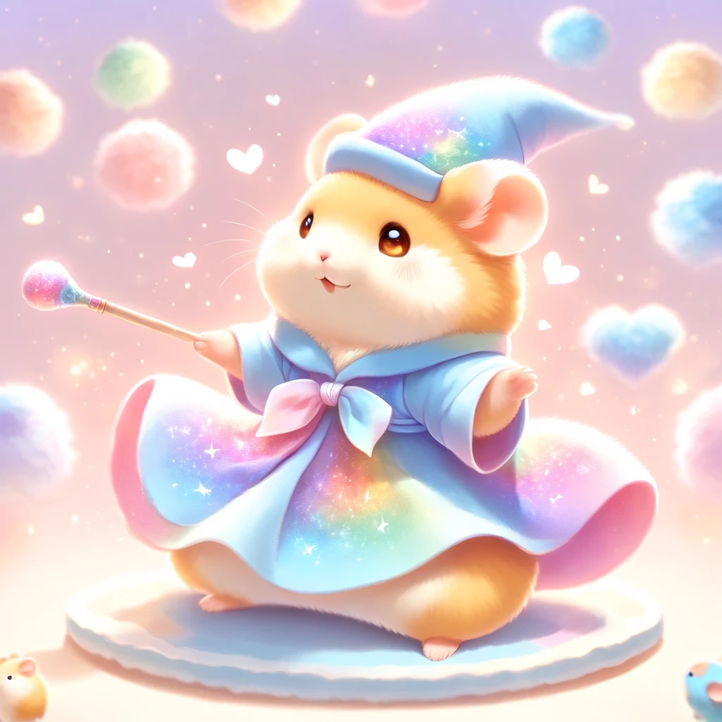 cuteAn illustration,hamsterの幼稚園,hamsterの親子:animal:cute:Get close:sleep:comfortable and warm:looks happy,An illustration,pop,colorfulに,color,dim,Lamp light,hamsterの親子が眠っています:dream happy dreams,The room is warm and filled with happiness.,,colorful,Fancy,Fantasy,patchwork:quilt,detailed details,fluffy,Randolph Caldecott Style,hamster,最高にcutehamster,fluffyhamster,豊富なcolor,Cast colorful spells,concentrated,Optimal Configuration,Perfect composition,accent,子供が喜ぶAn illustration,For children,Feel warm,wonderful like a dream,幸せで楽しそうなhamster達,Children's Toys,dance,Children&#39;My Room,Group photo,a bit,Cast colorful spells,Sparkling,heart,Wizard&#39;hat,Wizard costume,Magic Light,Magic Effects,Children&#39;s wizard wand,Fight with magic