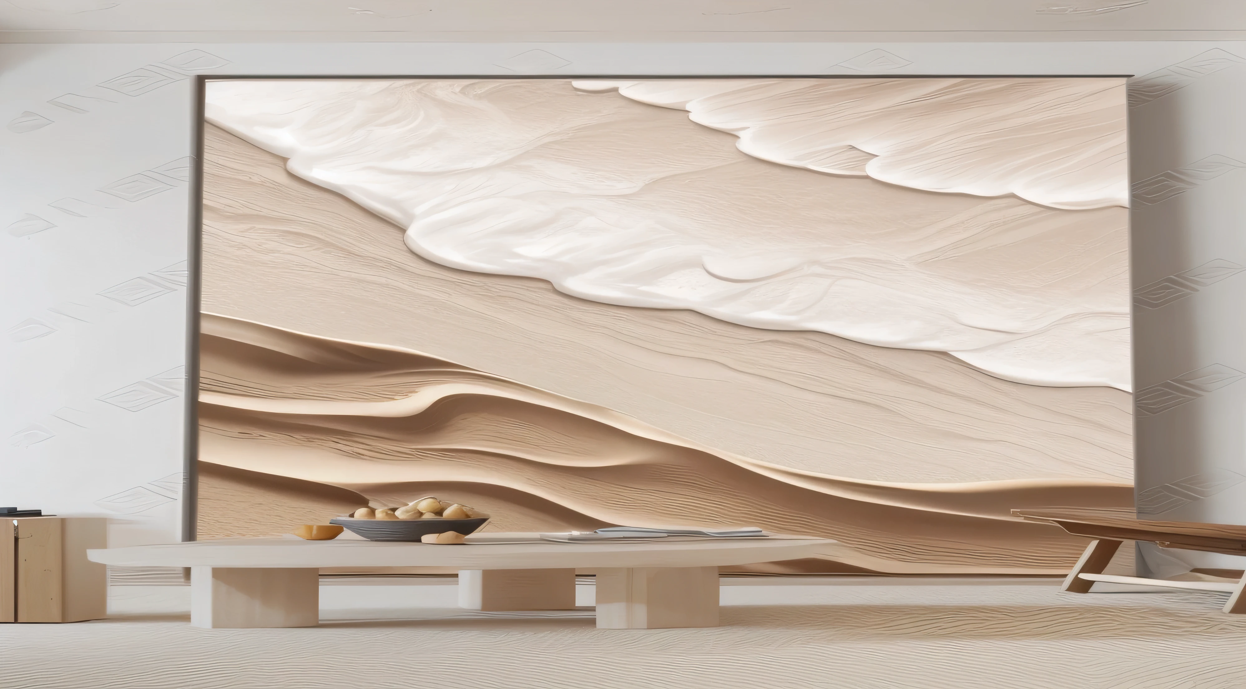 masterpiece, best quality, high quality, Extremely detailed CG wallpaper unit with big waves 8k, bedroom, Interior, Sky, cloud, sky, No humans, easy, landscape, Bokeh, HDR, Bloom, Chromatic Aberration, Reality, Extremely detailed, Trend at Artstation, Trending in CGSociety, High Detail, midjourney's Artwork, , Comfort, PIXIV, Room full of hobbies