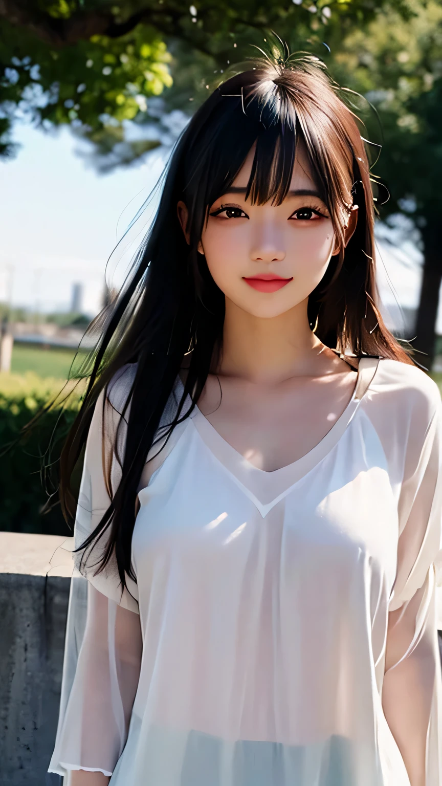 beautiful girl,Positive face,Early morning light,HD details