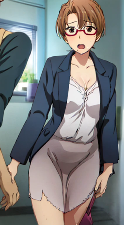 ((((Perfect Anatomy, Very detailedな肌)))), 1 girl, Japanese, 16 years old, Shiny skin, Large Breasts:0.6, avert your eyes, Take in the view,,
Beautiful Hair, Beautiful Face, Beautiful fine details, (Long Hair:1.7, Half Up:1.5),
Beautiful clavicle, Beautiful body, Beautiful breasts, Beautiful thighs, Beautiful feet, Baby Face, Mole under the eye,
((long-sleeved white shirt with collar and buttons, (Beautiful dark blue suit vest:1.4, dark blue micro mini pencil skirt:1.4)), Mid Boots), Wet crotch, Captivating thighs, Camel Toe, ((Animal Collars)),
((Pee leak:1.9, Leaking poop:1.3)),
((Ahegao, Embarrassing, Drooling, Please open your mouth wide)), (((walking, Adult toys in panties), female masturbation, Abused, Inserting an Object, vibrator)),
(Beautiful views), winter, Midnight, hokkaido, Sapporo, The smell of the park, crowd, Christmas, Christmas tree, illumination, TV Tower, snow, snowfall:1.7, Frozen Weather, Frost,
(8k, highest quality, Masterpiece:1.2, Very detailed), (Realistic, photoRealistic:1.3), Beautiful illustrations, Cinema Lighting,