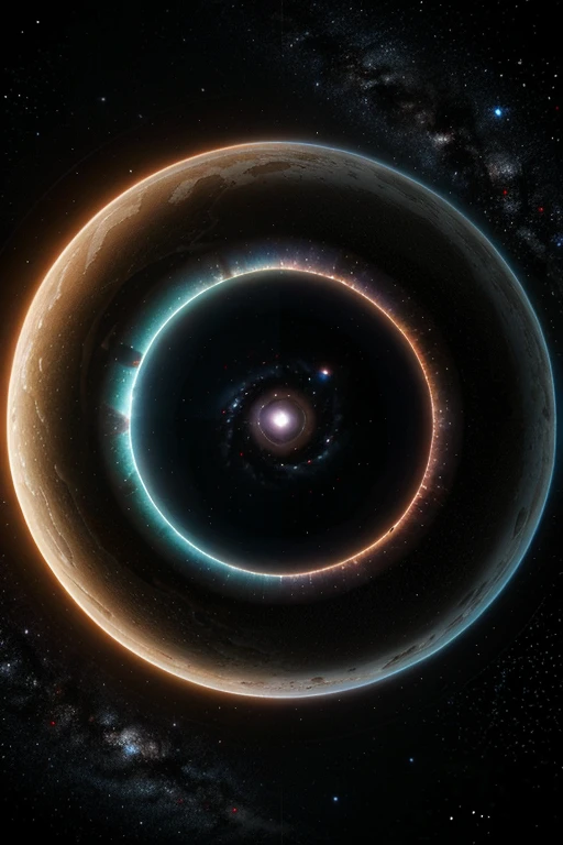Generate 3d cartoon image of universe star galaxies for research purpose and presentation 