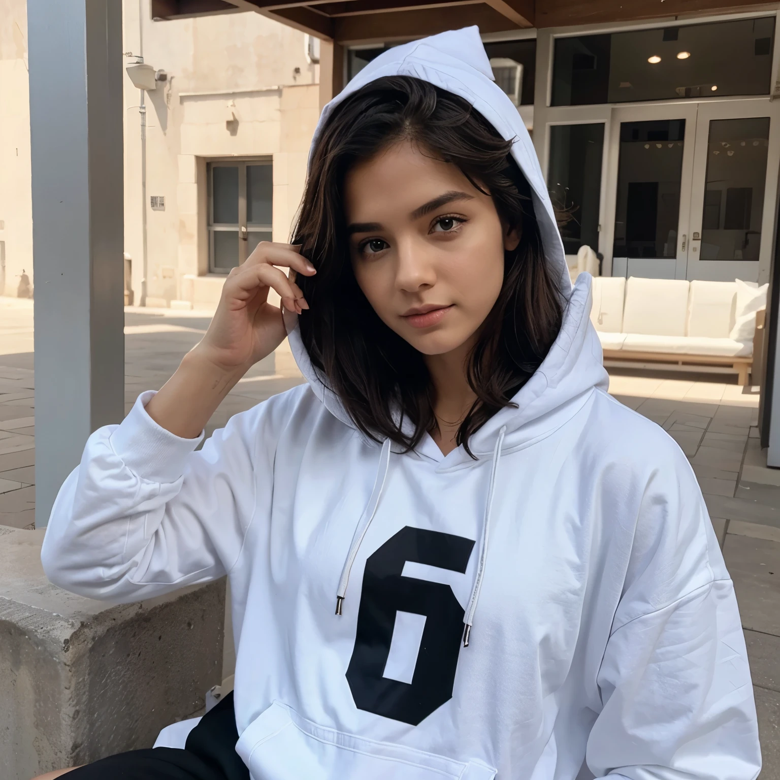 Make a hoodie we can wear 2 side in and out