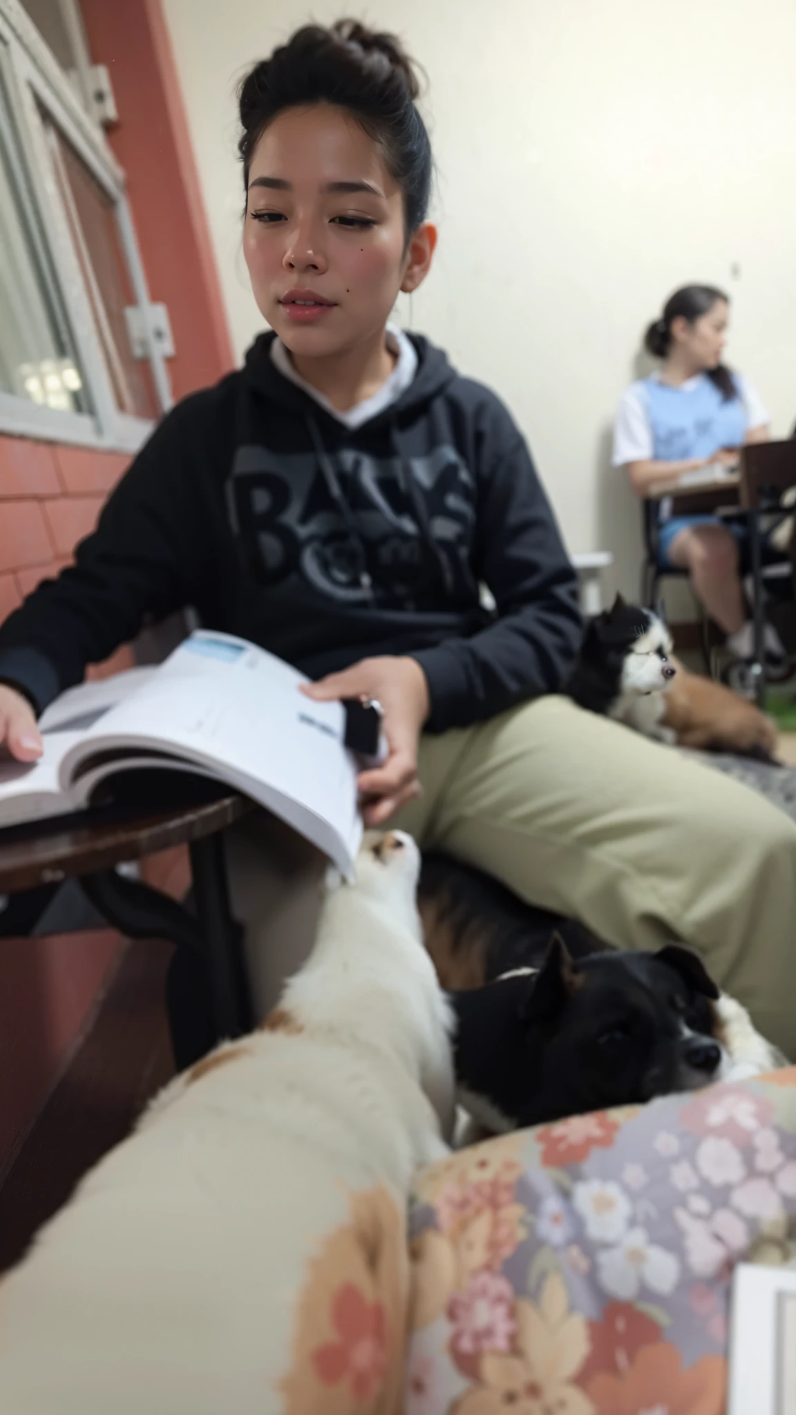 You can make this person kiss a dog