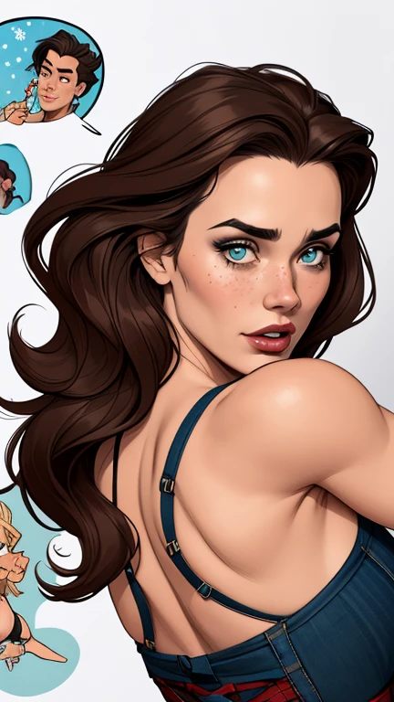 Character style illustration style Completely bare breasts showing a little fear Breast size Cartoon name: Isabella Cruz white background medium breasts freckled face Hermione Granger actress strong contours Physical description - long straight hair, tingidos de um marrom vibrante que contrasta com Turnaround sheetsua pele clara. - You reflect a mix of curiosity and determination. - Ela tem uma estatura alta, with a slender and agile figure, evidenciando sua agilidade e destreza. -fundo colorido Design de personagens de retrato, beautiful digital illustration, retrato de alta qualidade, Arte em quadrinhos, Corpo inteiro sensualizando ou pelada. folha de retorno. member return sheet clothes of the day hellish day expression love wearing sadomasochistic clothes with red plaid shirt and blue jeans Character pose random scenery Yvonne Strahovski style Cartoon style digital illustration colorful background diverse attractive woman sesy medium breasts beautiful witch clothes in symmetrical, pose of female girlfriends beautiful breasts in Cartoon style beautiful and dynamic digital illustration snow white together with cinderella with body in symmetry a beast with corset and beautiful breasts, corpo bem definidoPersonagem mulher bruxa Jennifer Connelly com marcas de guerras Imagem de desenho animado de uma mulher .cartoon style illustration, estilo de arte dos desenhos animados, estilo de arte dos desenhos animados, digital illustration style, design de personagens altamente detalhado, arte digital detalhada coragem, of the cemetery with dead zombies behind her trying to catch her, Design de personagens de retrato, beautiful digital illustration, retrato de alta qualidade, Arte em quadrinhos, mulher jovem cabelo com transas lindas . Beautiful lined eyes Medium large bust and wonderful sexy clothes. image expression of sexual desire from waist to head illustration Jennifer Connelly ,with anTurnaround sheet expression of delicate and sensual fear, estilo de desenho animado,