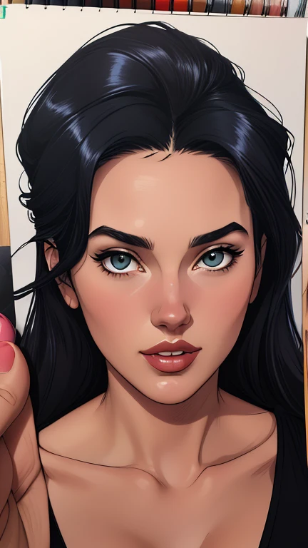 estilo de desenho animado:1.2), mulher Imagem de desenho animado de uma mulher , roupas sensuais , garota super fofa, cartoon style illustration, estilo de arte dos desenhos animados, estilo de arte dos desenhos animados, digital illustration style, design de personagens altamente detalhado, arte digital detalhada fofa, City fan art, design de personagem retrato, beautiful digital illustration, retrato de alta qualidade, arte em quadrinhos, retrato do design do personagem, white background Buso without clothes and medium breasts female character from The Lord of the Rings